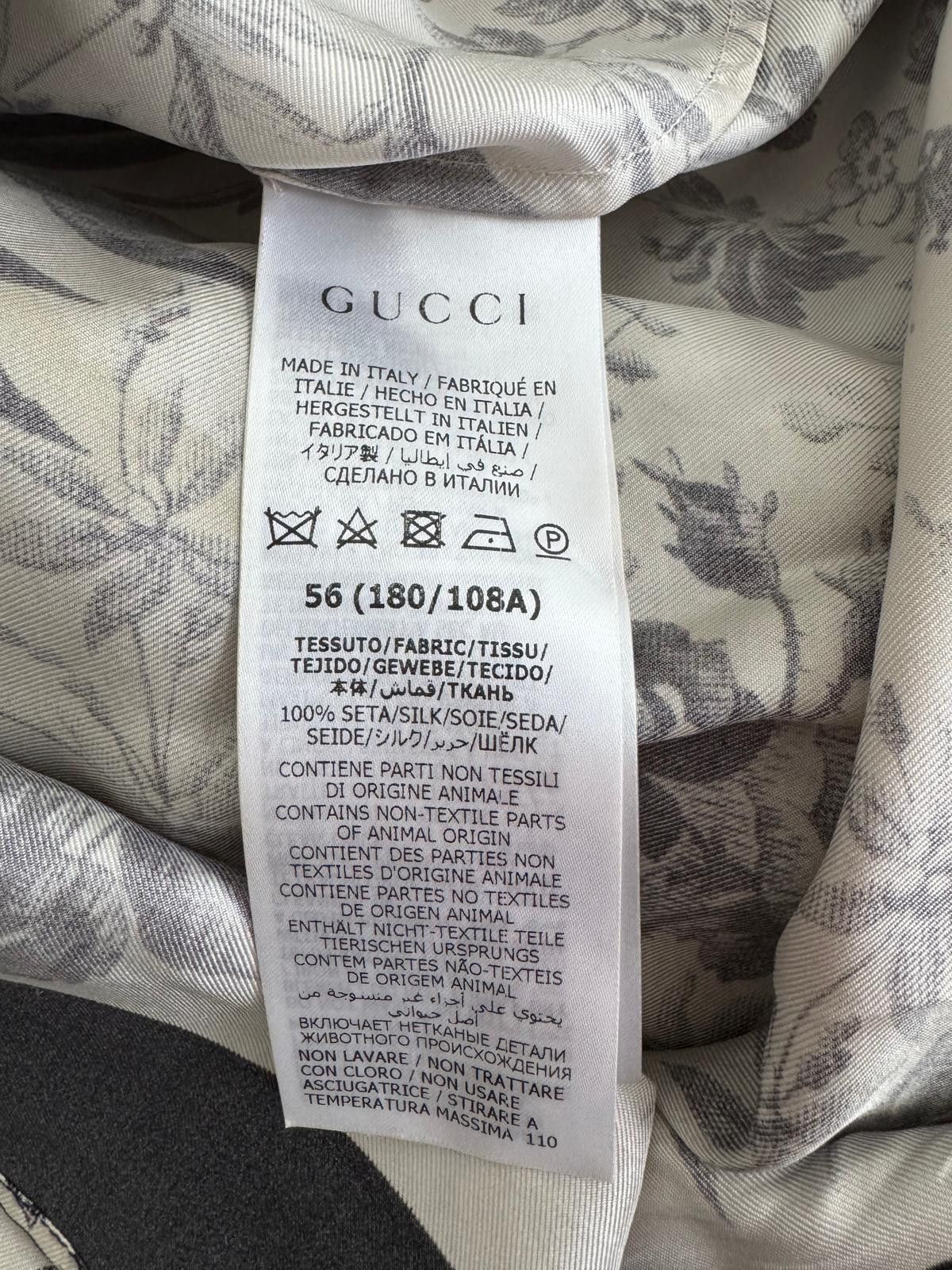 Gucci GUCCI DIY CUSTOM SILK SHIRT Size US XL / EU 56 / 4 - 3 Thumbnail