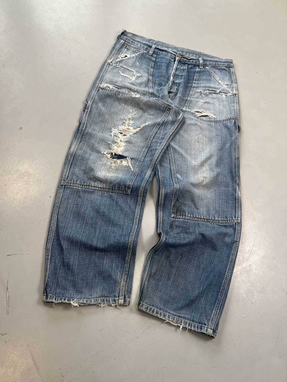 Carhartt Vintage carhartt double knee workwear Size US 38 / EU 54 - 2 Thumbnail