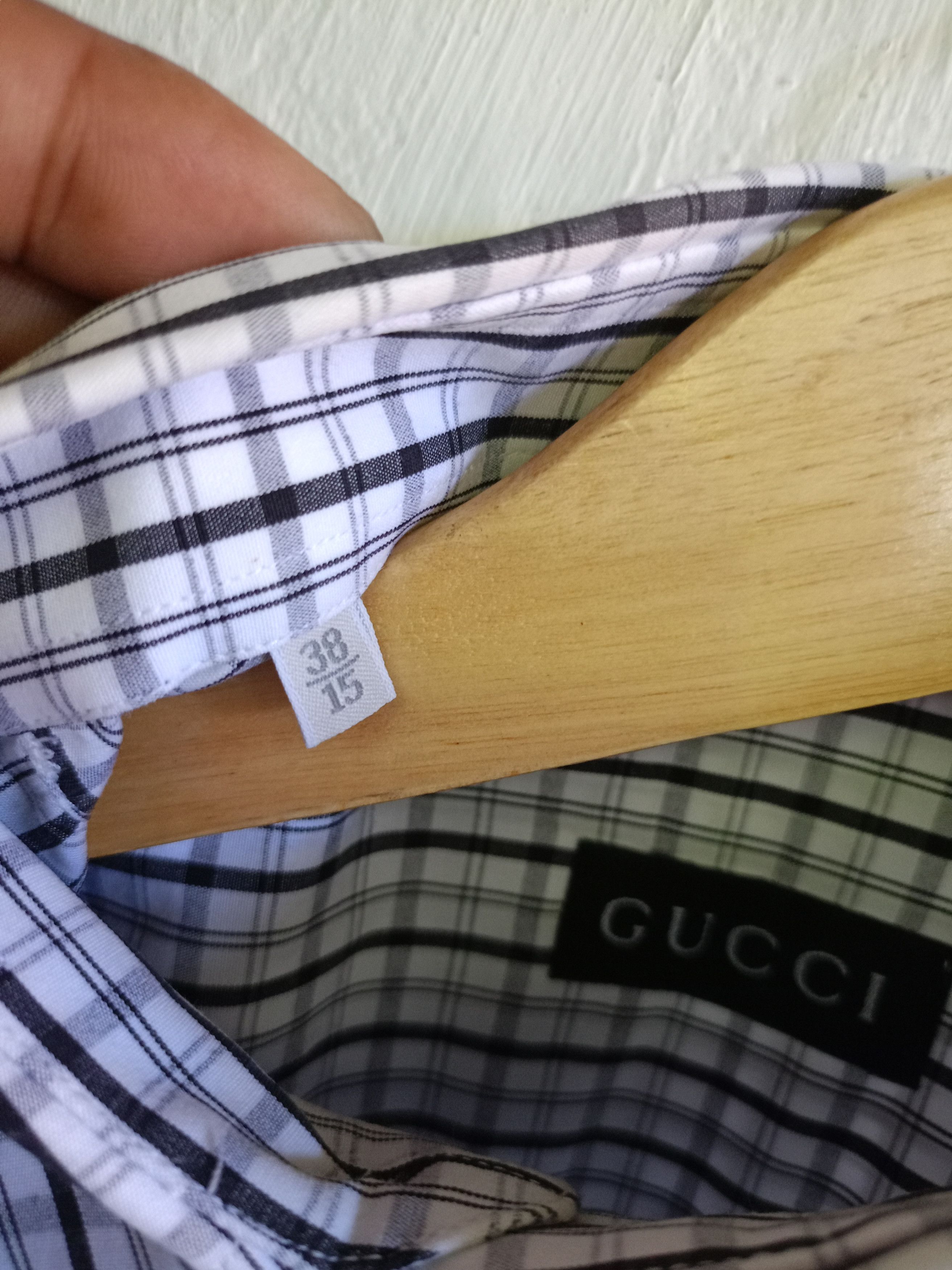 Gucci Vintage Gucci Button Long Sleeve shirt Size US L / EU 52-54 / 3 - 7 Thumbnail