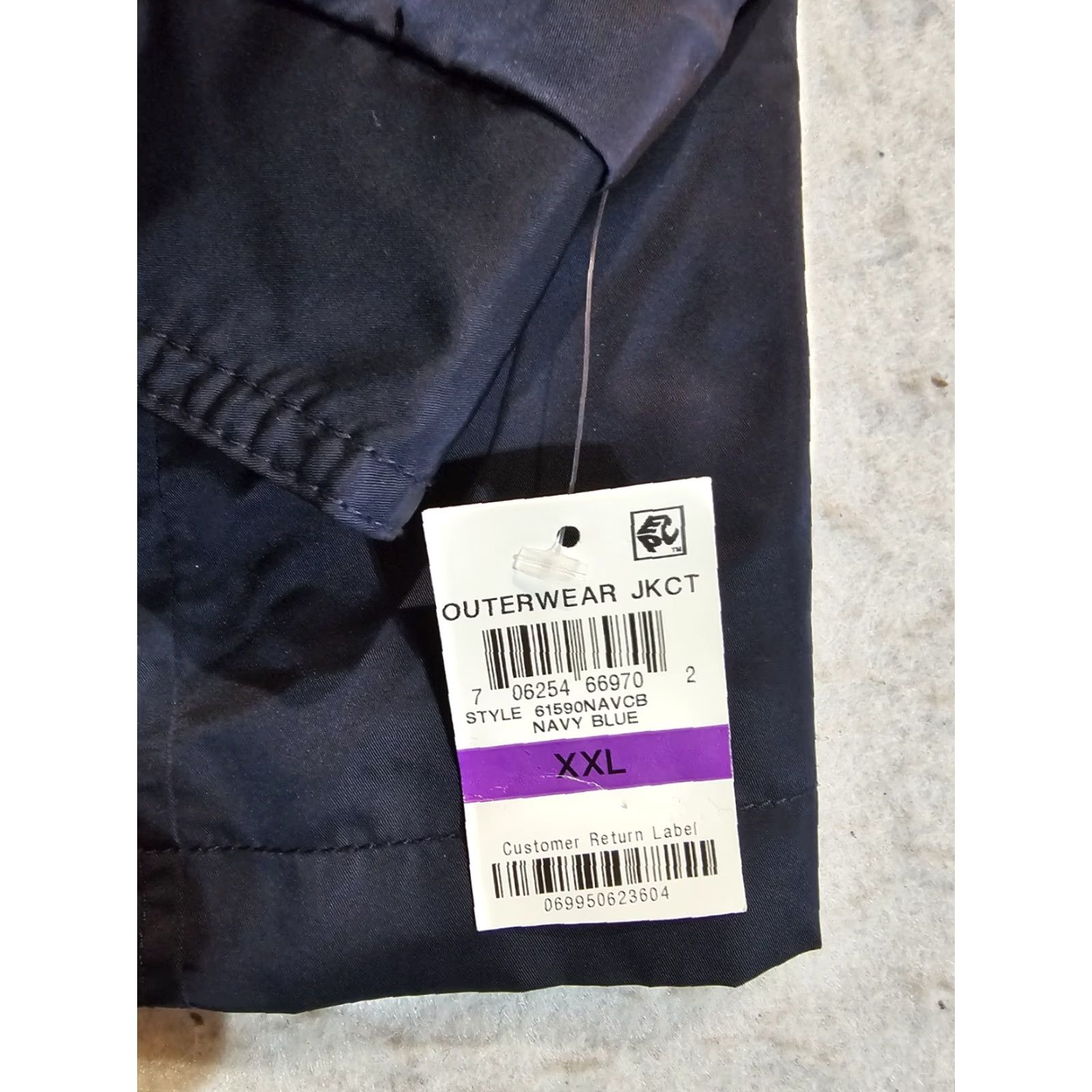 Tasso Elba NWTs Tasso Elba Signature Four-Pocket Lightweight Full Zip Jacket Mens Size 2XL Navy Blue Size US XXL / EU 58 / 5 - 7 Thumbnail