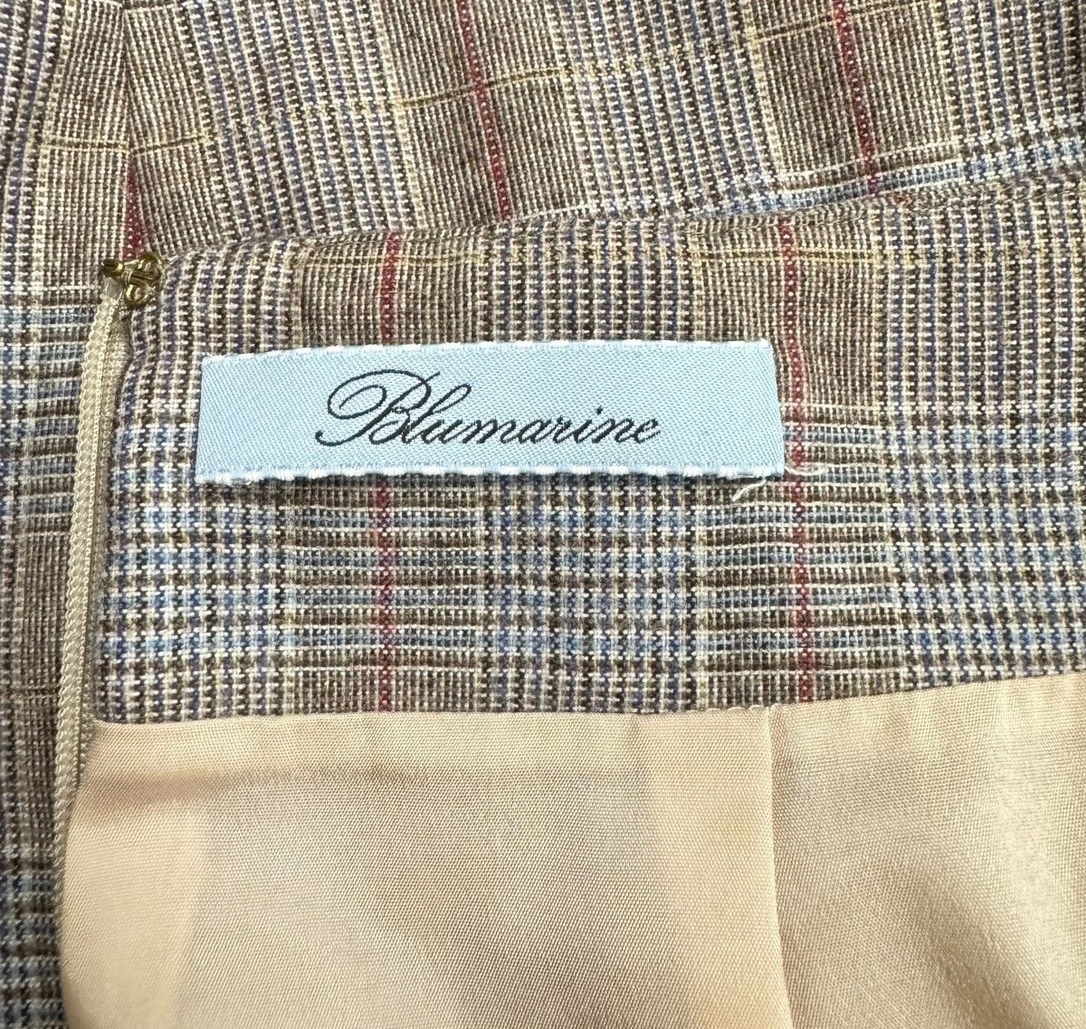 Blumarine Blumarine Plaid Long Skirt Wool with Lace size IT40 Size 27" / US 4 / IT 40 - 12 Thumbnail