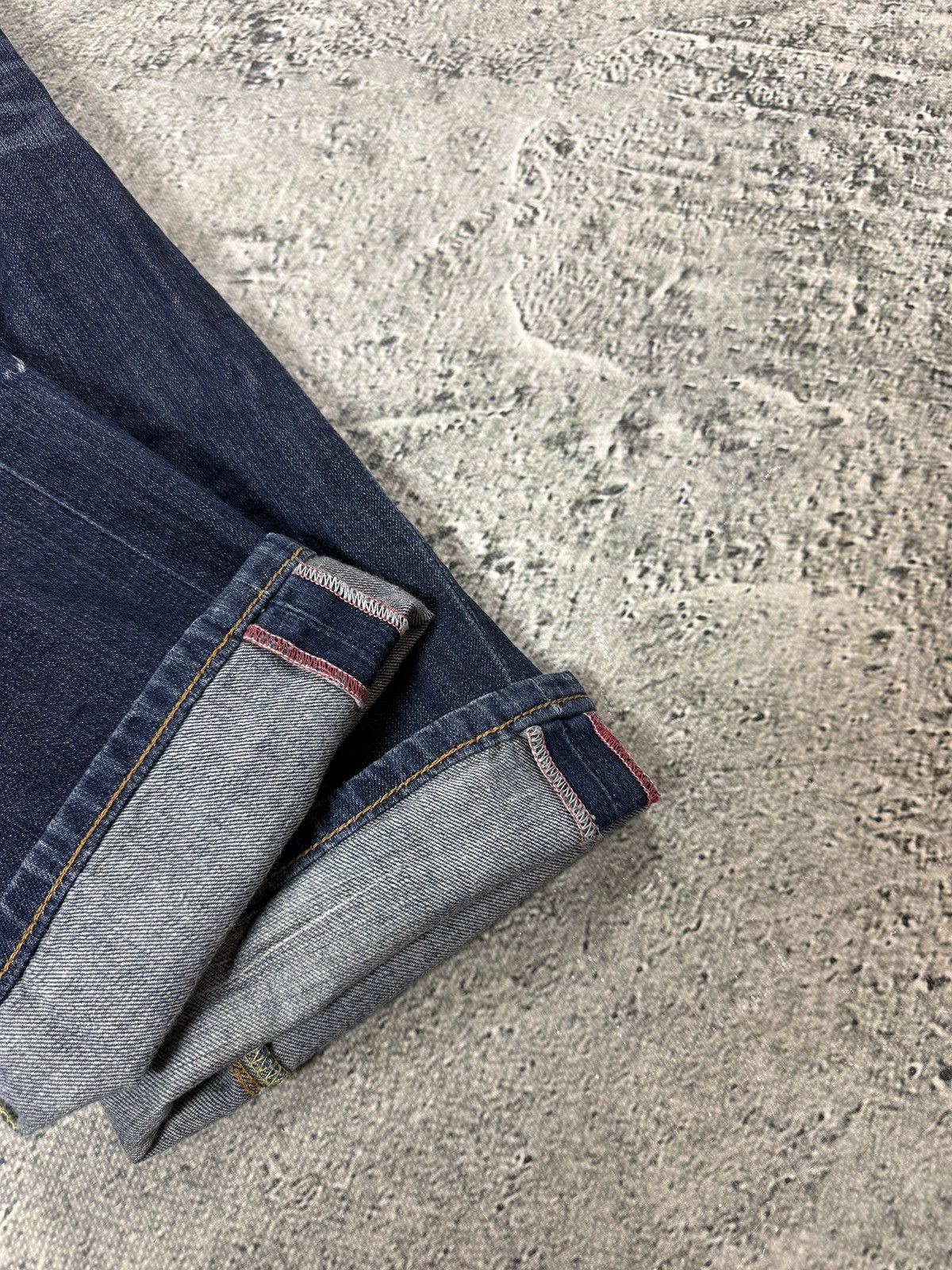 Evisu Evisu jeans white daicock big logo blue selvedge denim EU ED Size US 30 / EU 46 - 5 Thumbnail