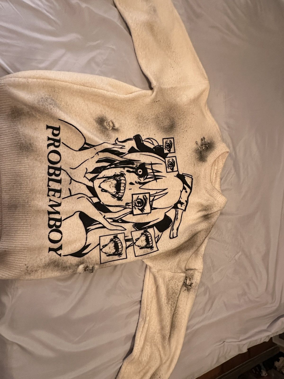 Unknown London UV Logo Team Jacket | Grailed