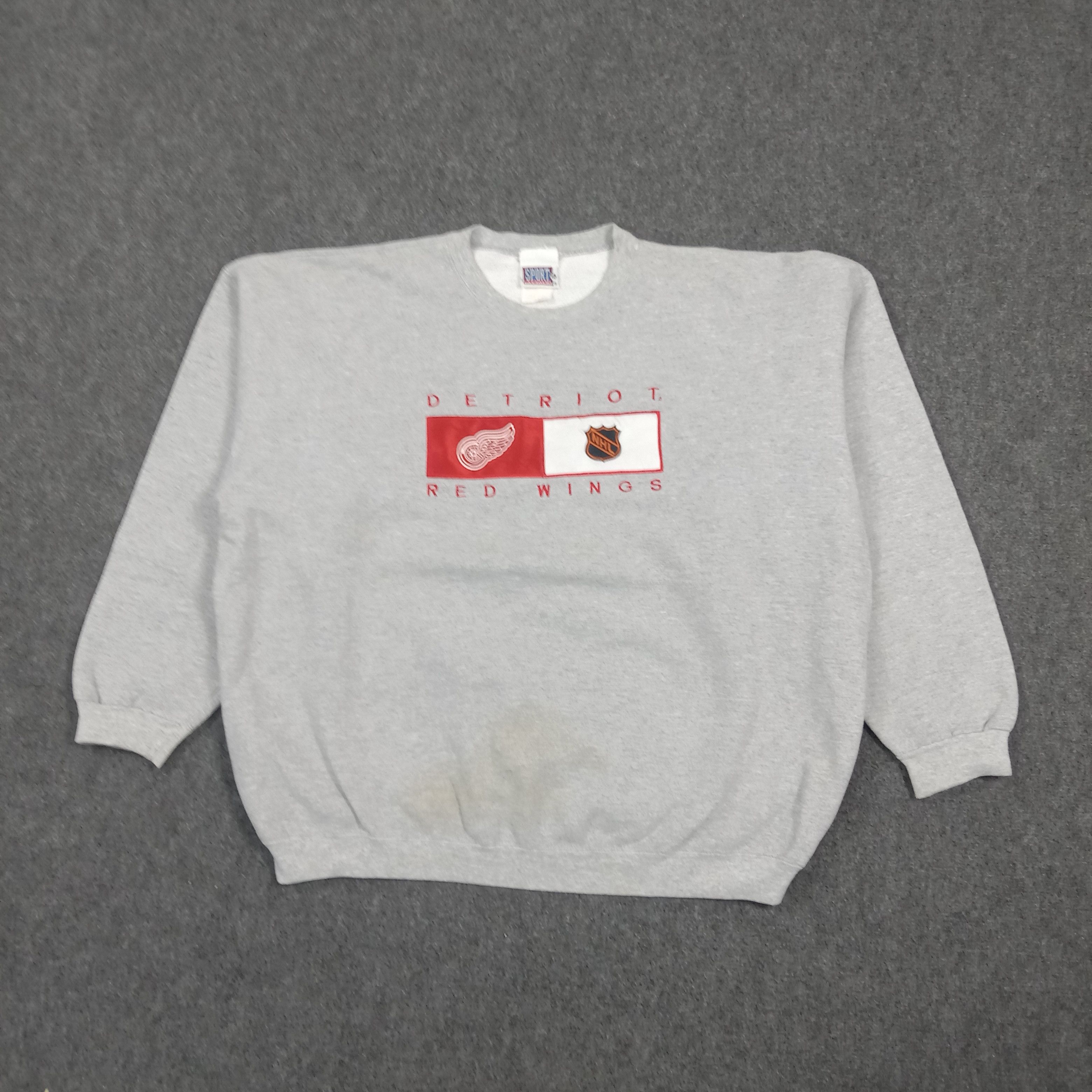 NHL Detroit Red Wings Hockey League Sweatshirt C291N1 Size US XL / EU 56 / 4 - 1 Thumbnail
