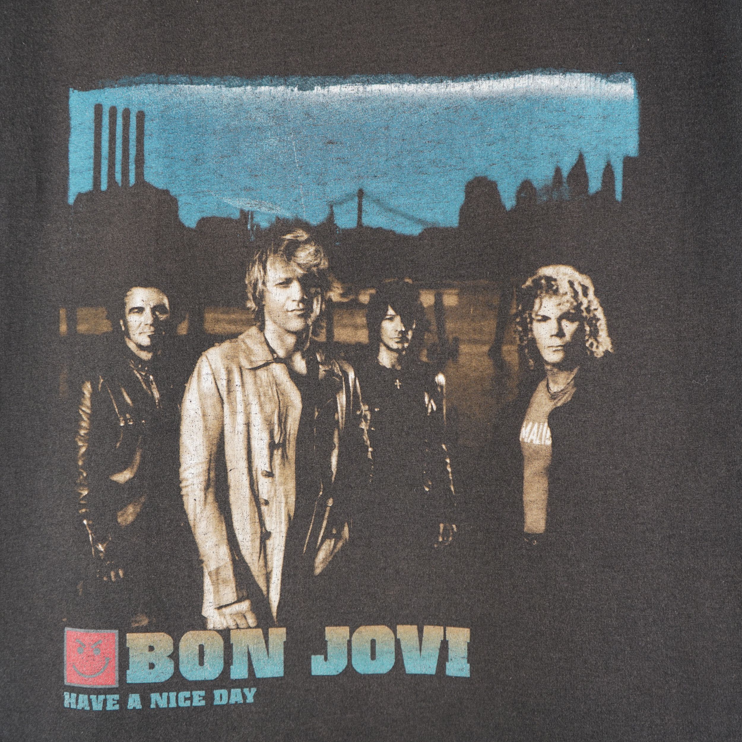 Band Tees × Vintage Vintage 2006 Bon Jovi Europe Tour T-Shirt Size US M / EU 48-50 / 2 - 2 Thumbnail