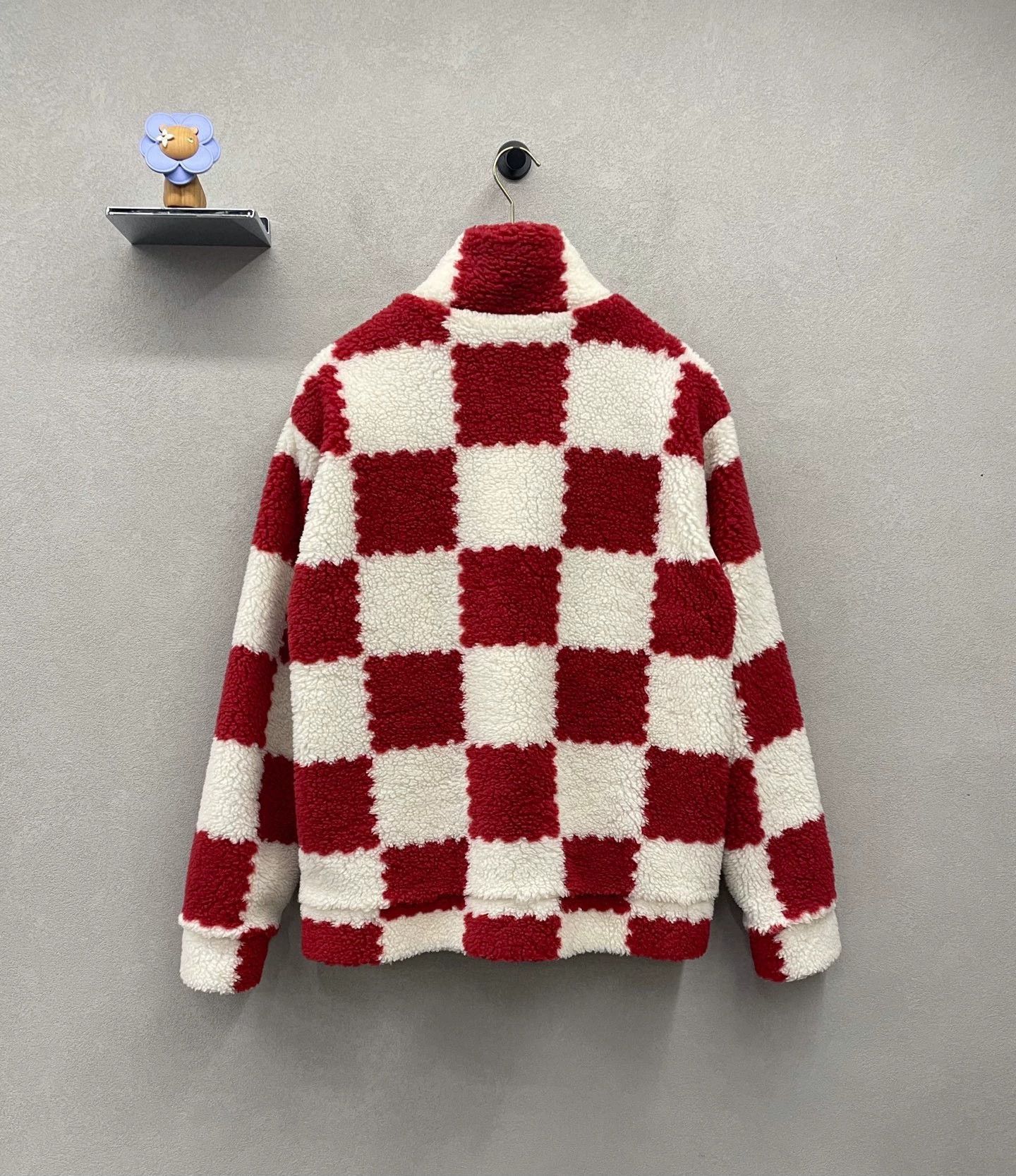 Louis Vuitton lv x nigo2 red and white checkered jacket Size US XL / EU 56 / 4 - 2 Thumbnail