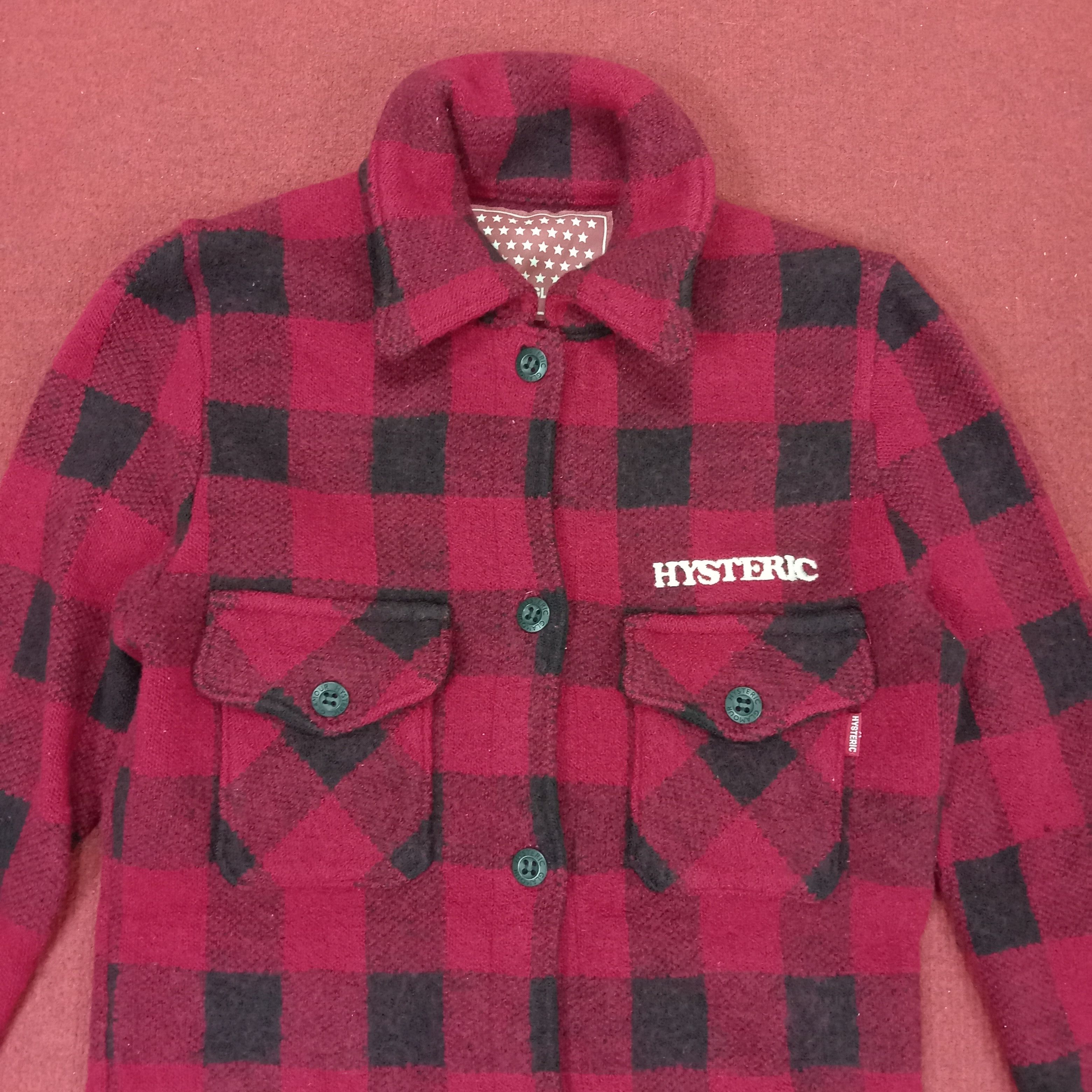 Hysteric Glamour × Japanese Brand × Vintage Hysteric Glamour Japanese Brand Casual Flannel Shirt Style Size XS / US 0-2 / IT 36-38 - 2 Thumbnail