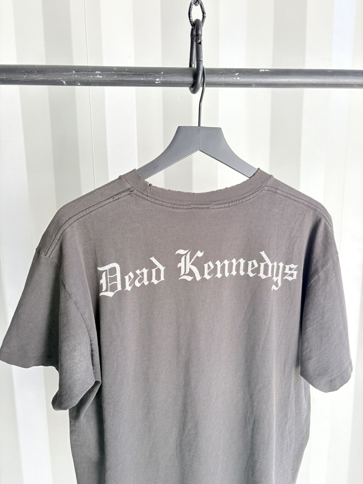 Band Tees Vintage Dead Kennedys Shirt Faded Distressed GRUNGE Band Size US XL / EU 56 / 4 - 6 Thumbnail