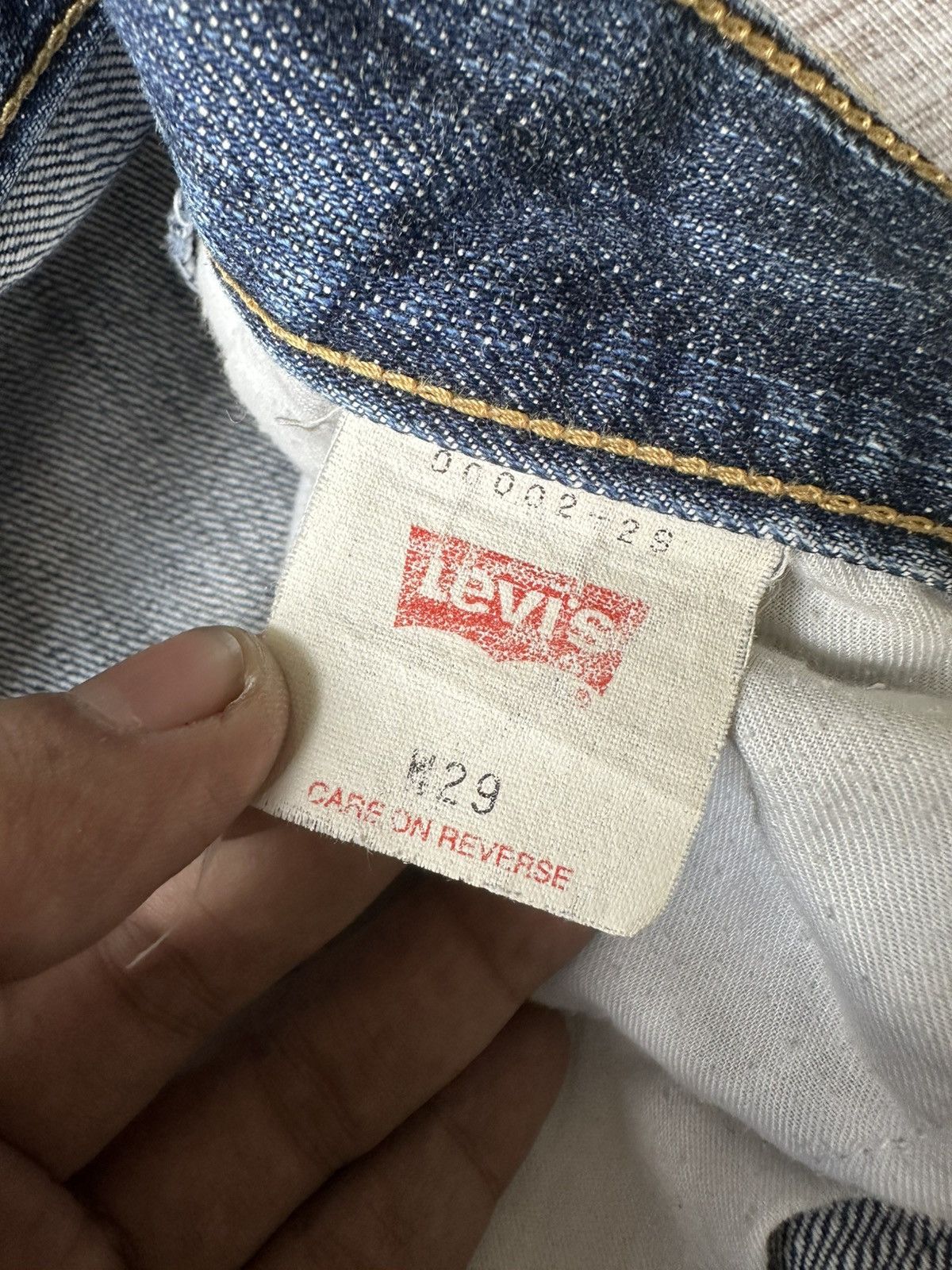 Levi's Vintage Clothing Levi’s Engineered Jeans Loose Distressed Denim Size US 30 / EU 46 - 21 Thumbnail