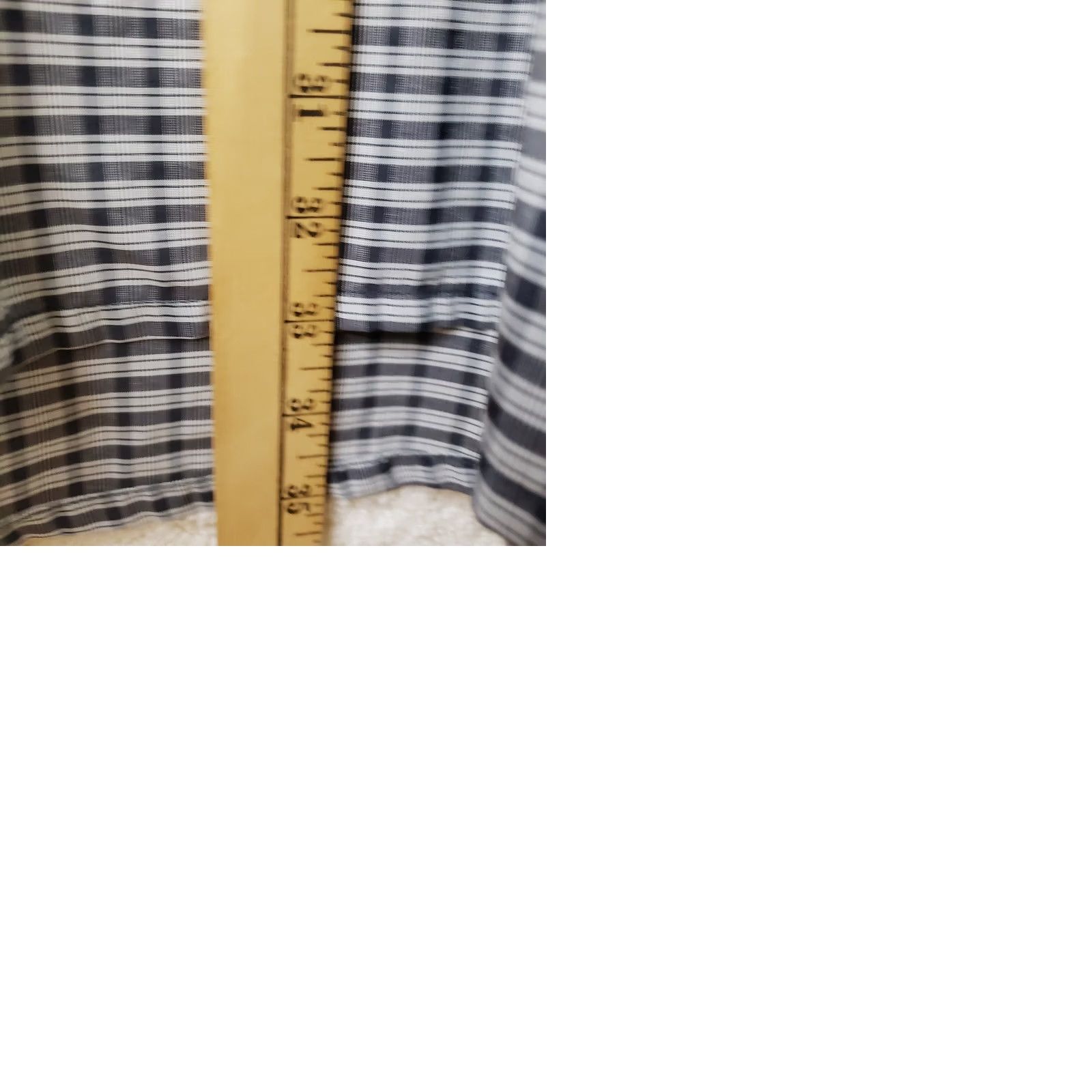 Vintage Drake Shirt Mens 3XL Blue White Plaid Short Sleeve Button Up Nylon Polyester Size US XXL / EU 58 / 5 - 10 Thumbnail