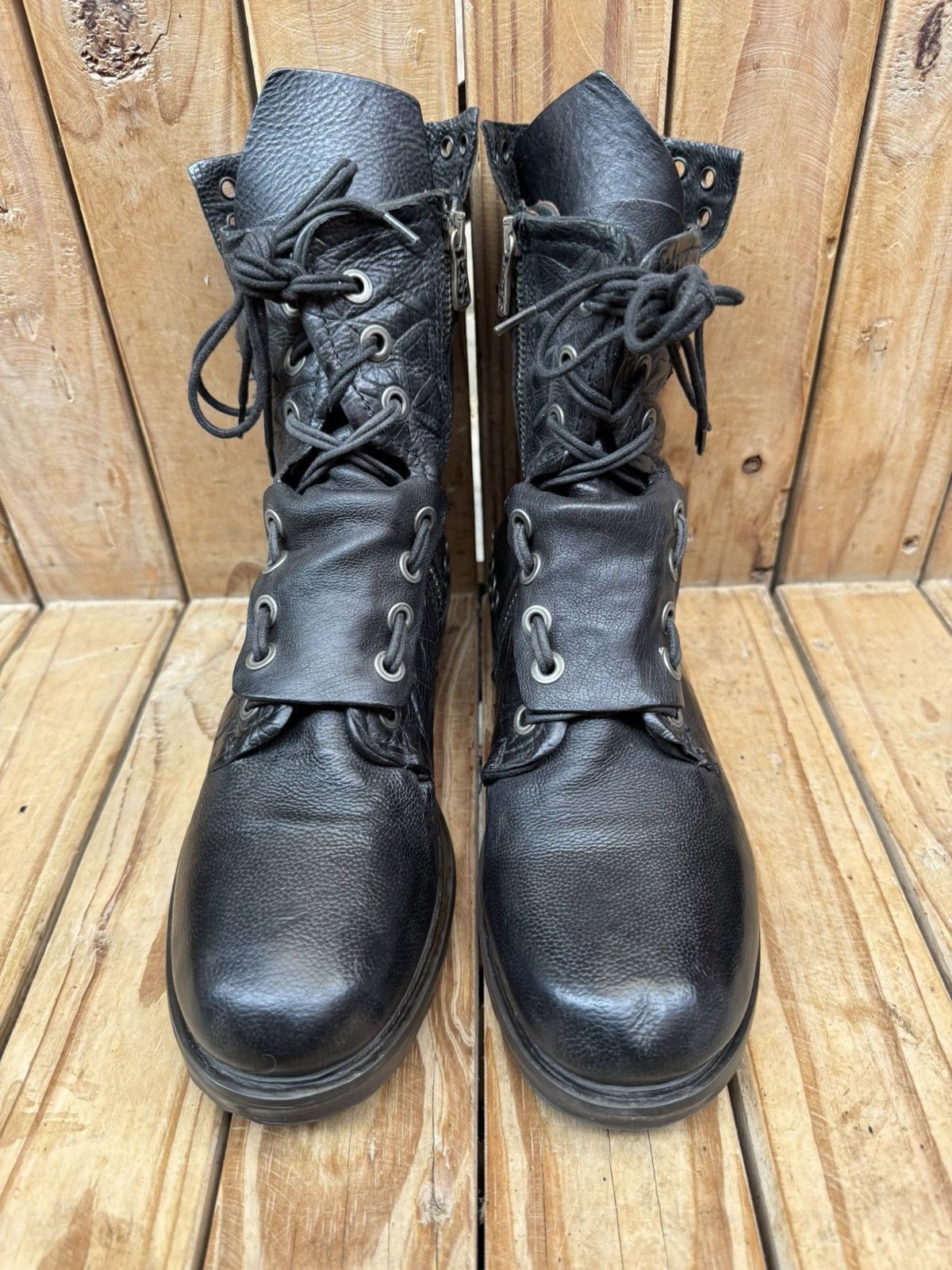 A.S.98 A.s 98 black Women’s leather boots EUR 39 US 8.5-9 UK 6 Size US 9 / IT 39 - 6 Thumbnail