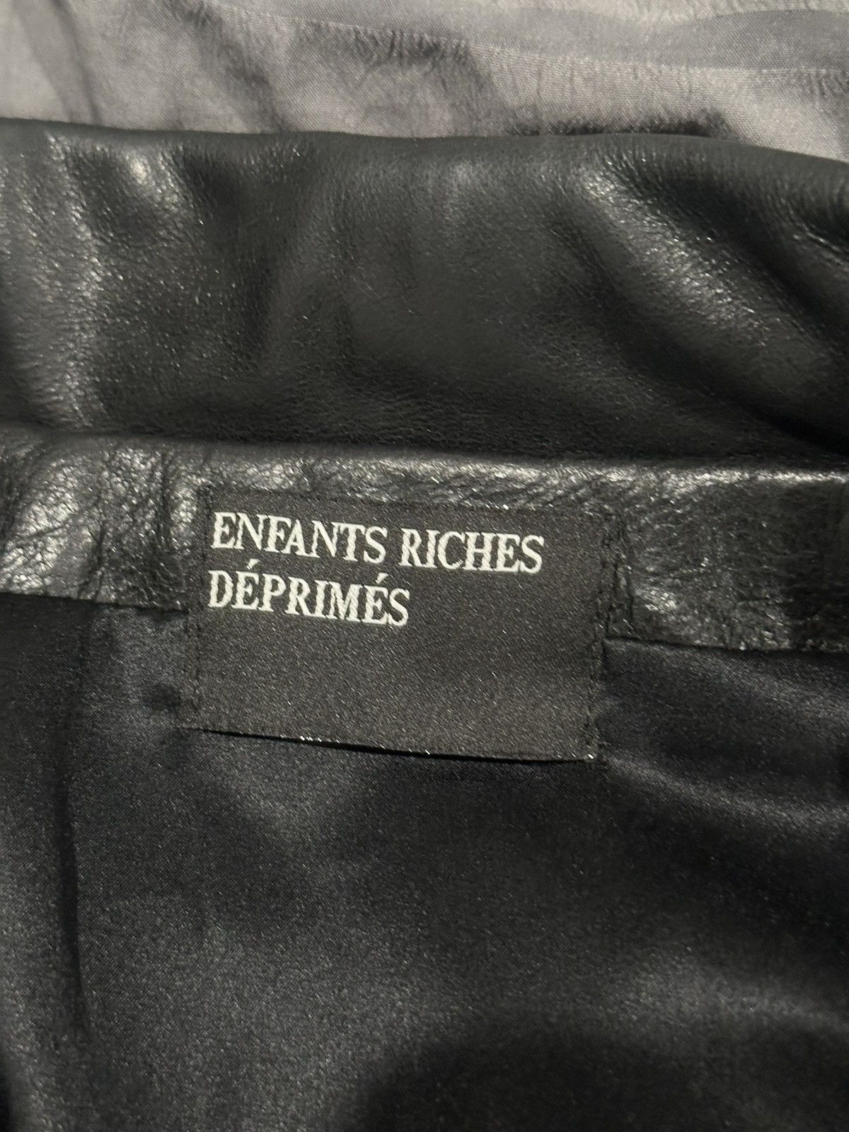 Enfants Riches Deprimes ERD Climax 29 Calfskin Leather Biker Jacket Size US M / EU 48-50 / 2 - 7 Thumbnail