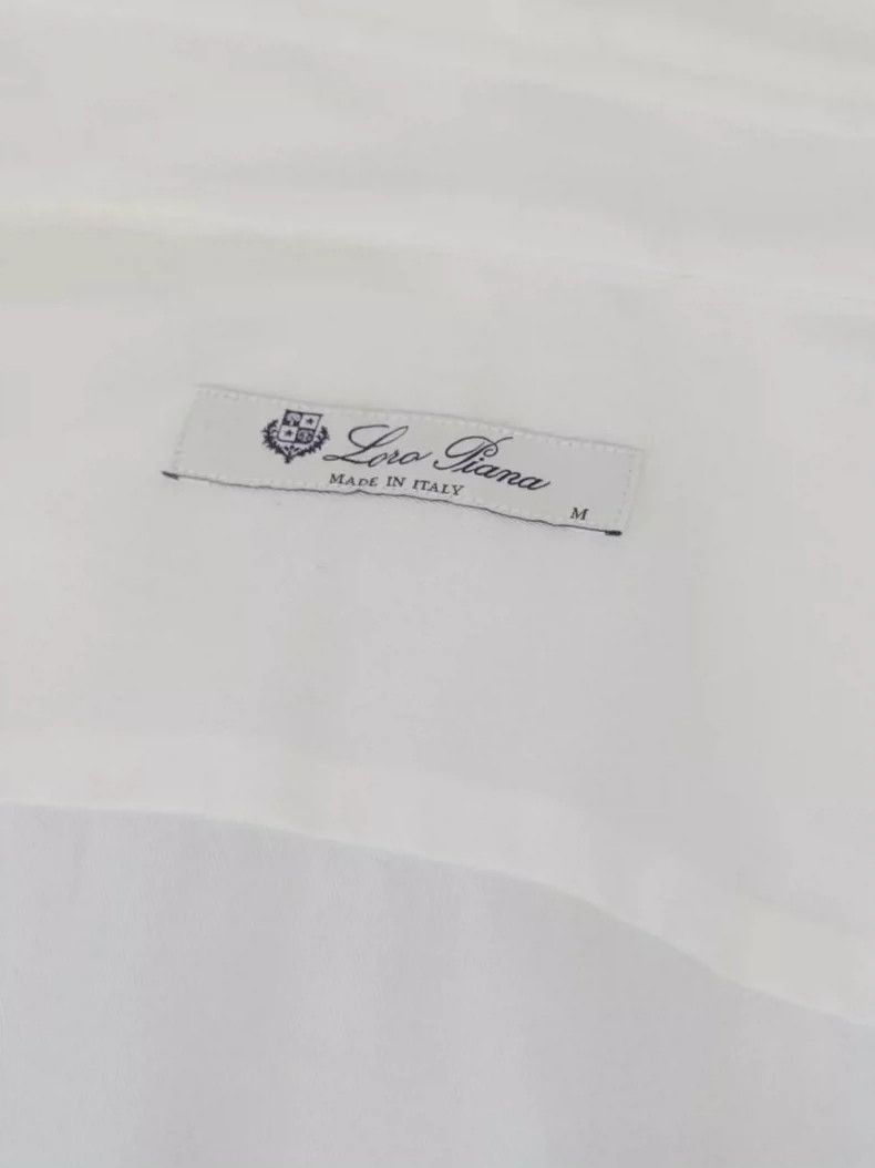 Loro Piana LORO PIANA Classic white shirt Size M / US 6-8 / IT 42-44 - 5 Thumbnail