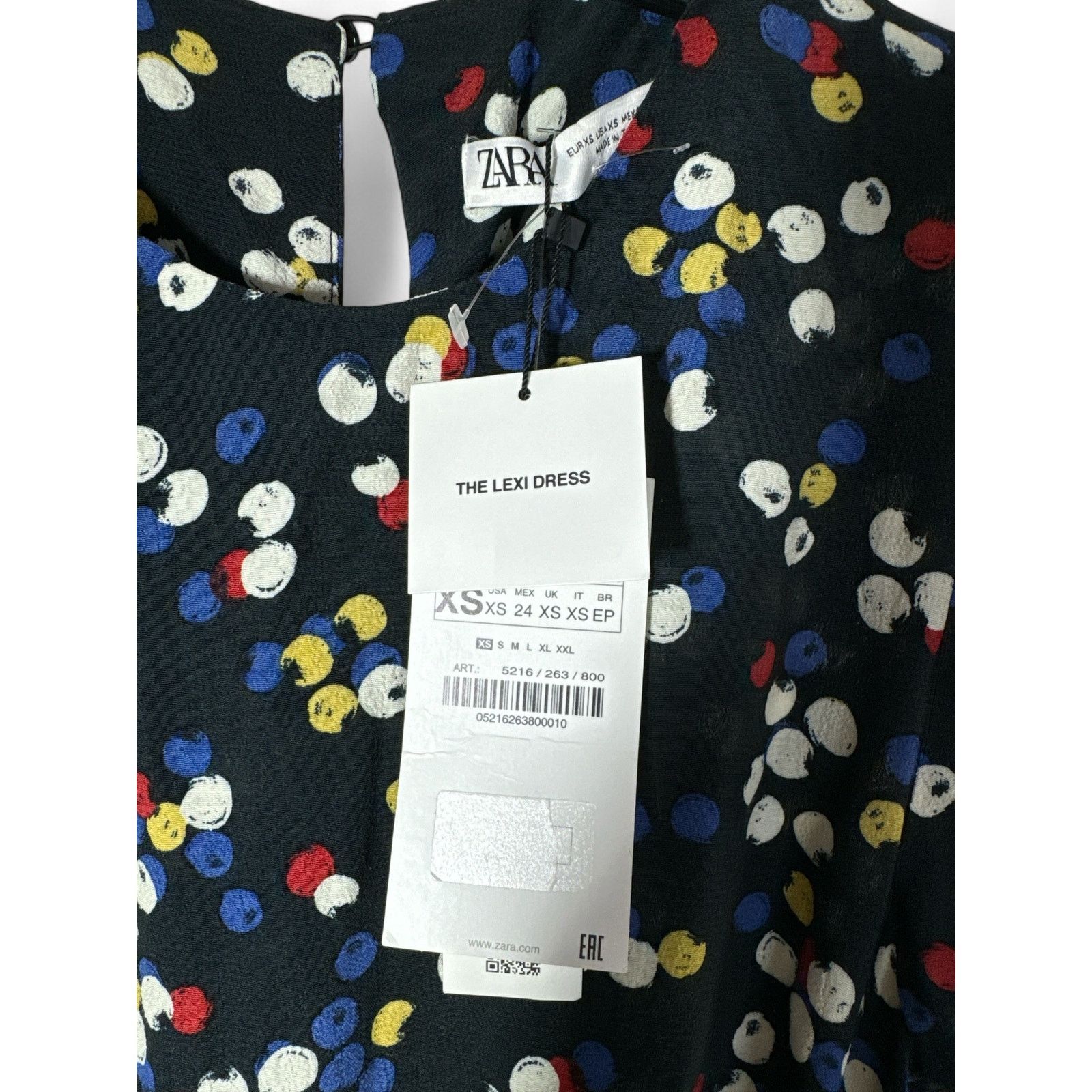 Zara Zara Lexi Long SleeveNavy Belted Maxi Dress Women sz XS Size XS / US 0-2 / IT 36-38 - 7 Thumbnail