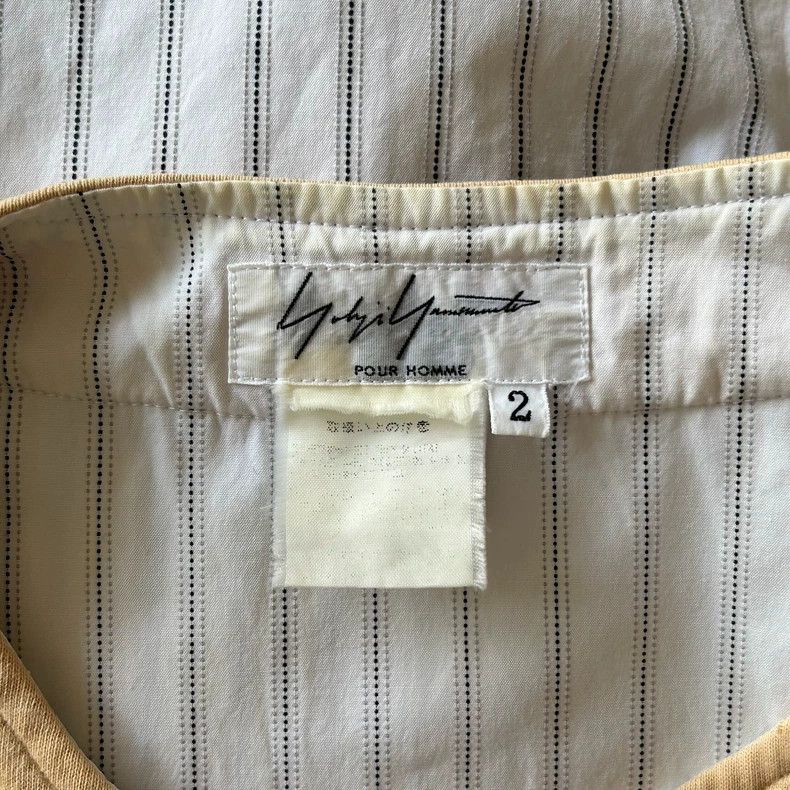 Yohji Yamamoto Yohji Yamamoto 06 SS Baseball Zip Short Sleeve Shirt 2502-N Size US M / EU 48-50 / 2 - 7 Thumbnail
