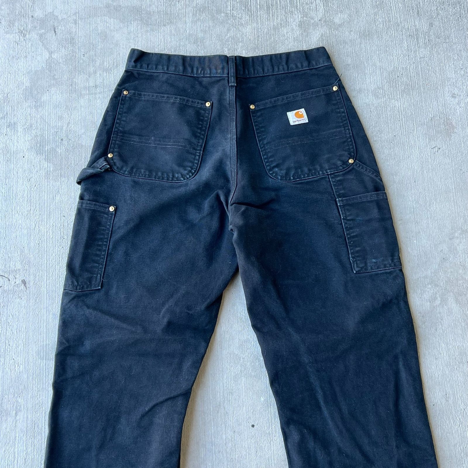 Carhartt × Vintage Carhartt black double knee work wear carpenter pants Size US 30 / EU 46 - 6 Thumbnail