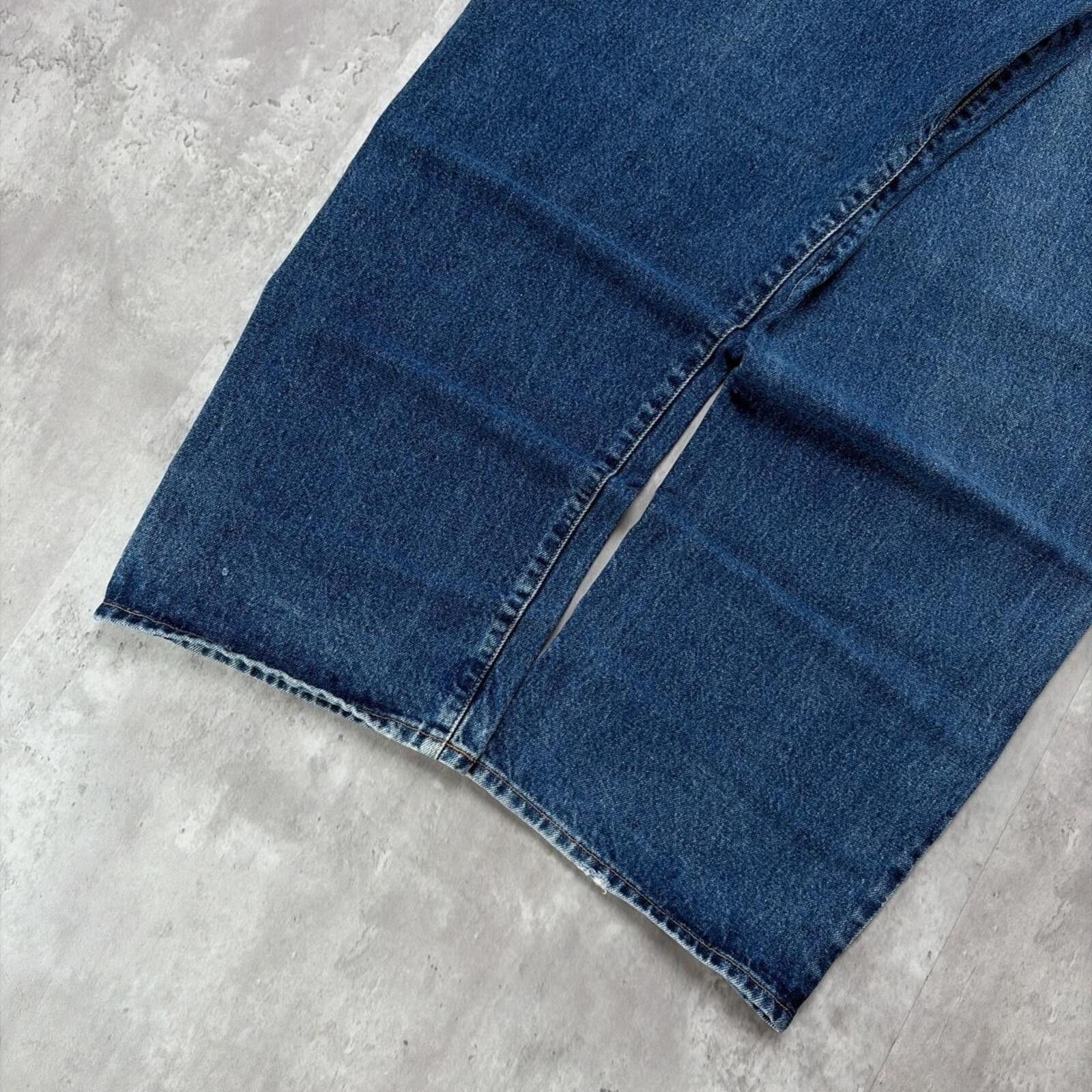 Other Y2K Blue Guess USA Grunge Baggy Skater Denim Jeans Size US 40 / EU 56 - 3 Thumbnail