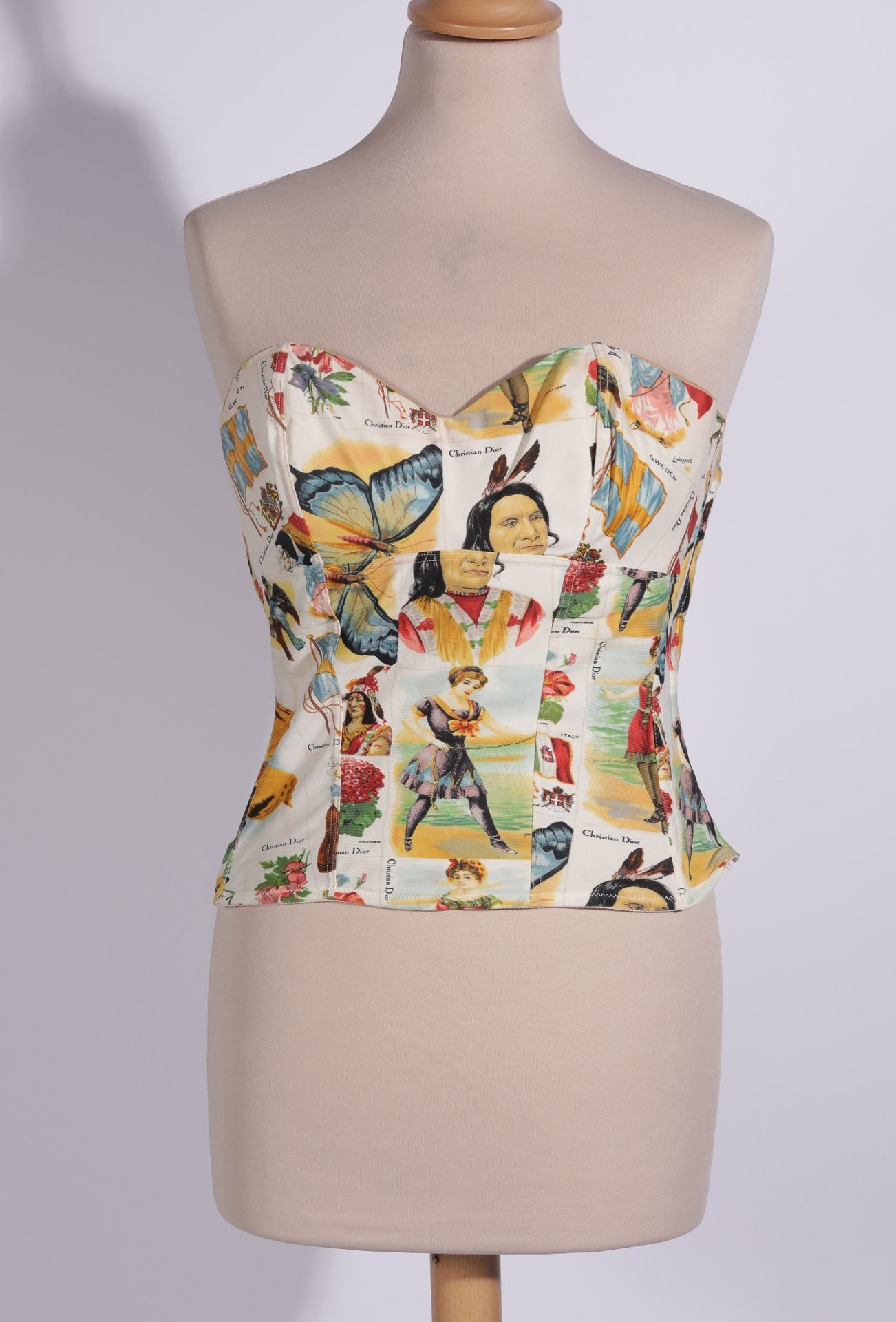 Dior Dior corset SS2002 John Galliano Size S / US 4 / IT 40 - 1 Thumbnail