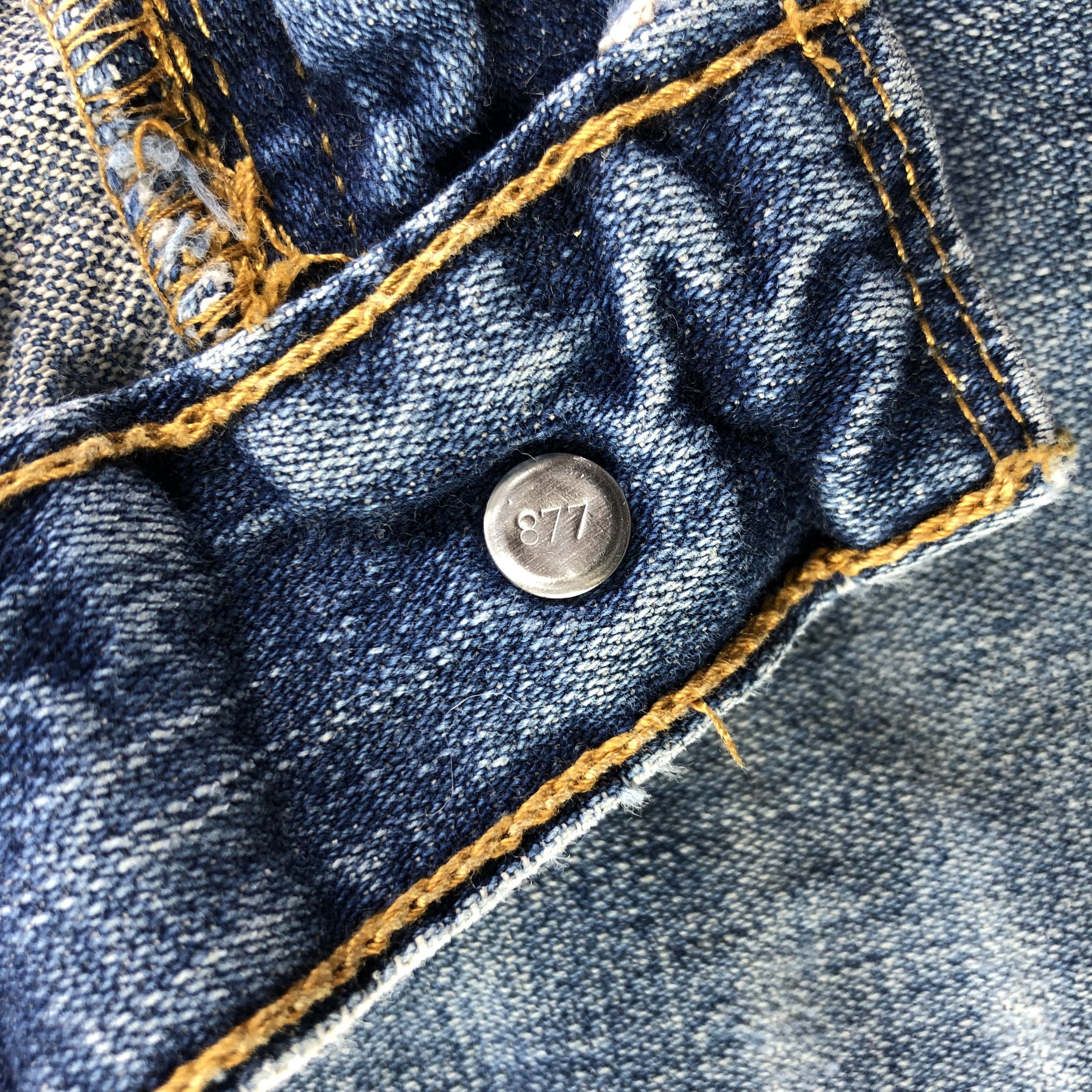 Levi's Vintage Blue Wash Levis 527 Jeans-J3714 Size US 30 / EU 46 - 11 Thumbnail
