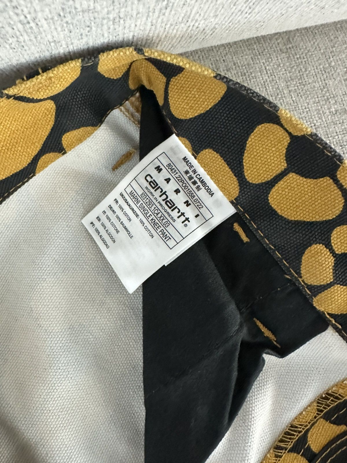 Carhartt × Marni Marni x Carhartt Cargo Pant Size US 30 / EU 46 - 3 Thumbnail