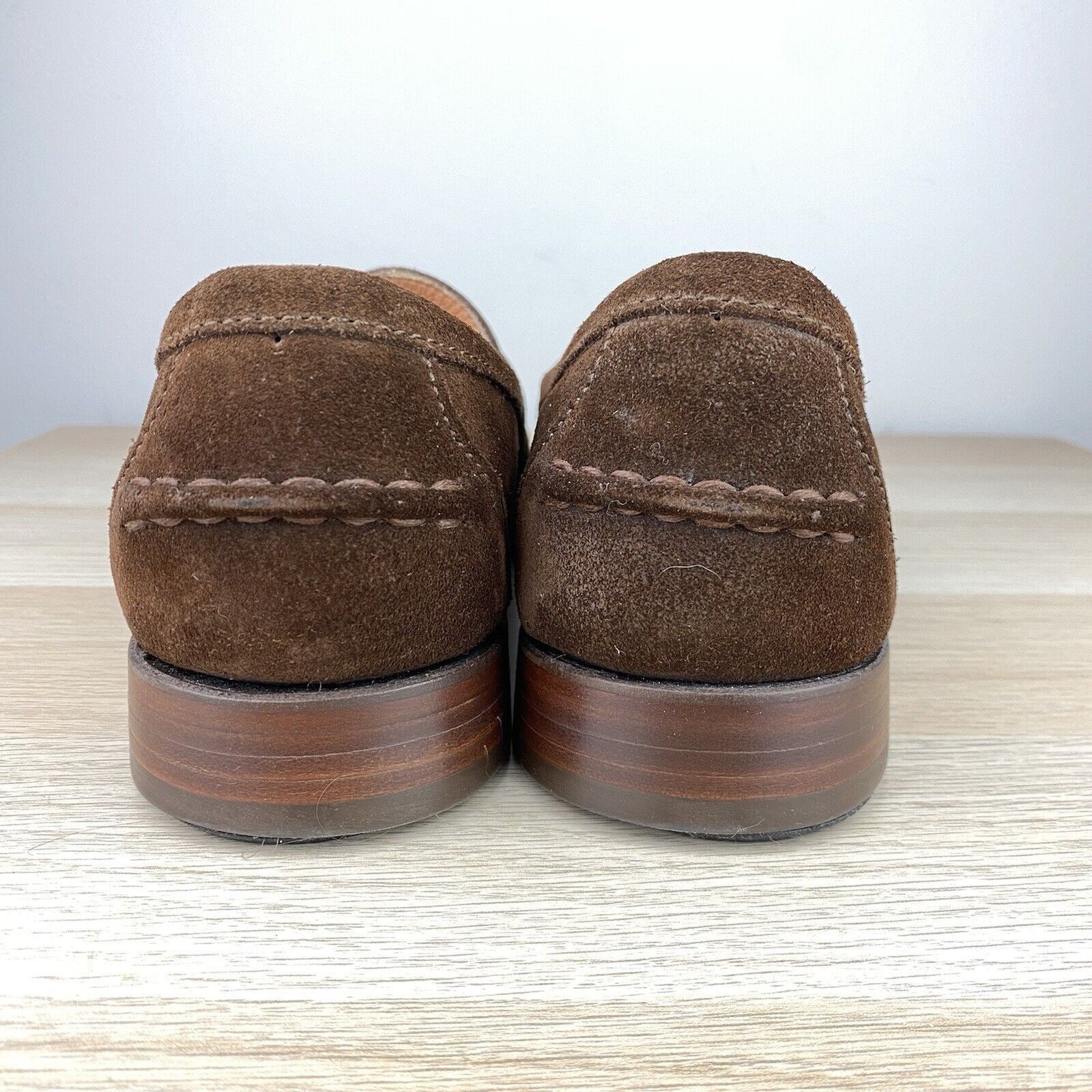 Polo Ralph Lauren Vintage Polo Ralph Lauren Suede Crest Loafers Leather 11.5D Size US 11.5 / EU 44-45 - 6 Thumbnail