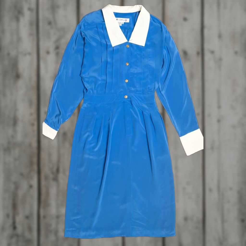 Vintage VINTAGE Ms Chaus Sailor Secretary Dress Shirt? Size S / US 4 / IT 40 - 1 Thumbnail
