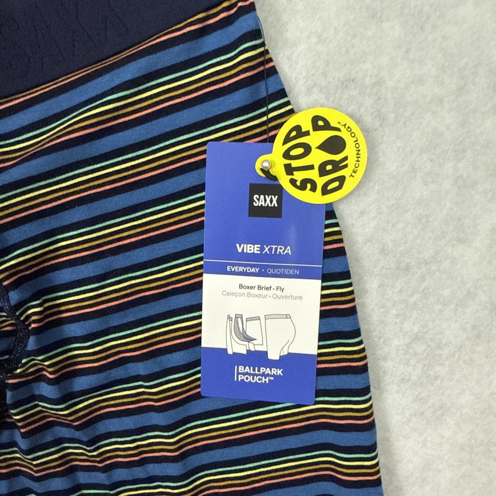 Other SAXX Vibe Xtra Boxer Brief Lot Of 4 Small Print Ballpark Size 30 - 16 Thumbnail