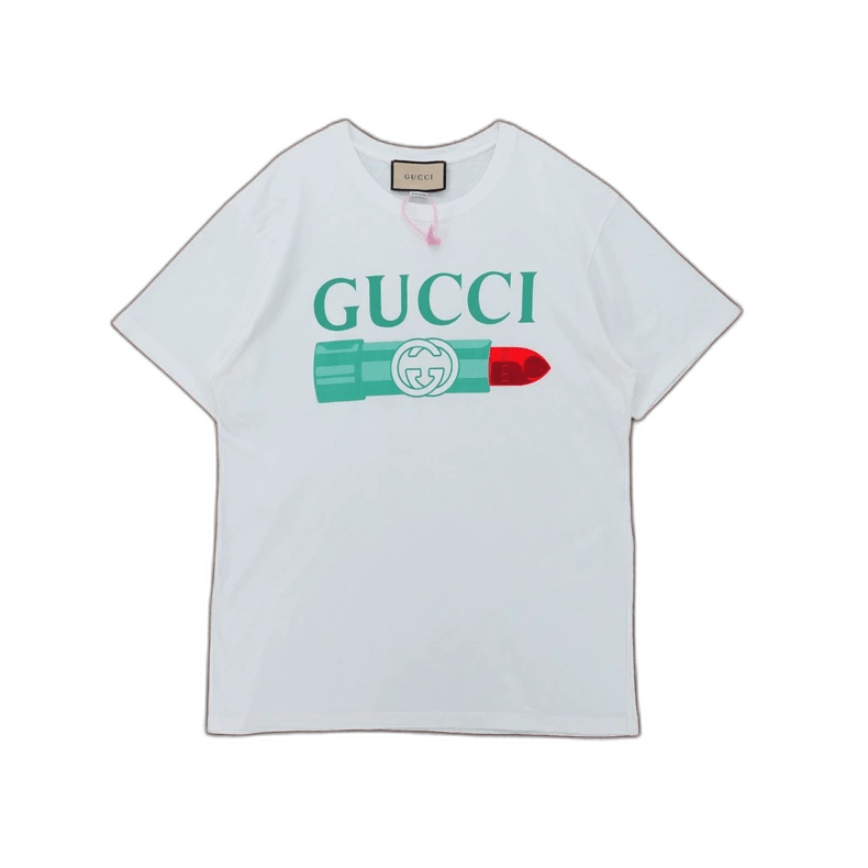 Gucci Gucci Logo Print Short Sleeve T-Shirt Size US M / EU 48-50 / 2 - 1 Thumbnail