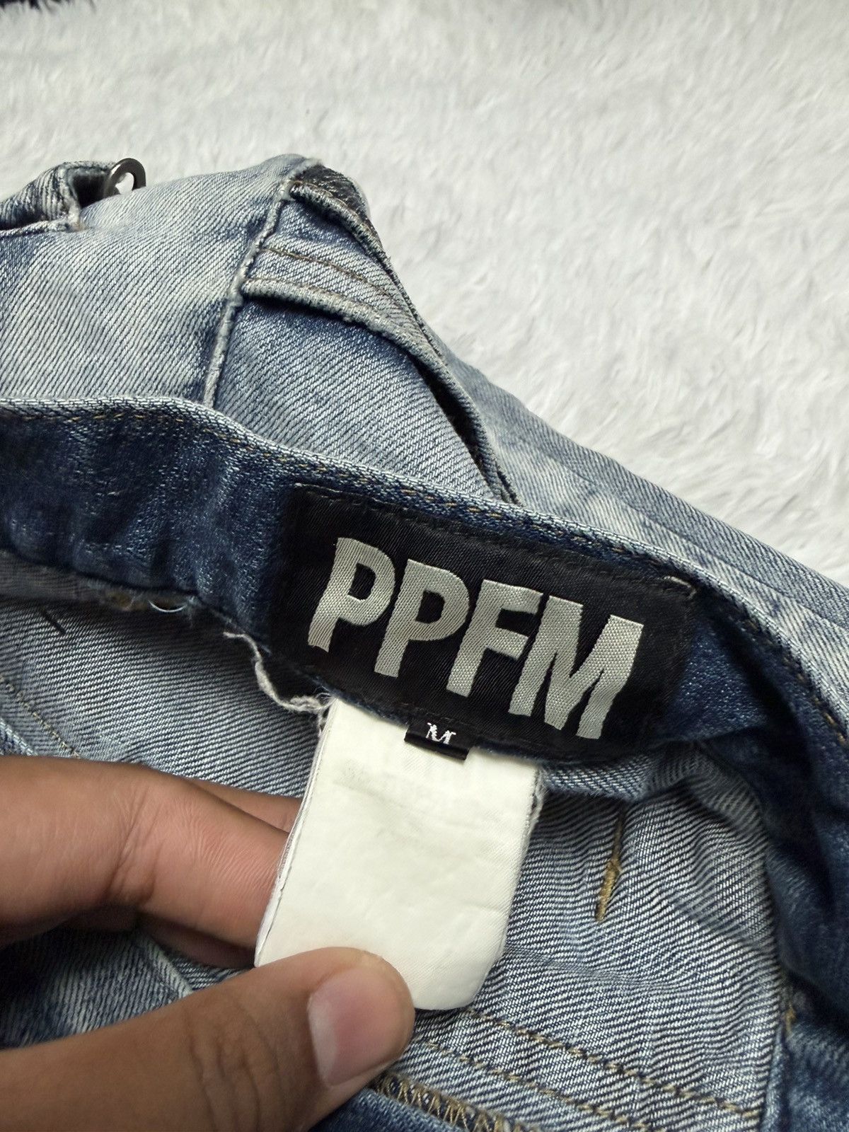 Hysteric Glamour PPFM bondage acidwash cargo Size US 33 - 4 Thumbnail