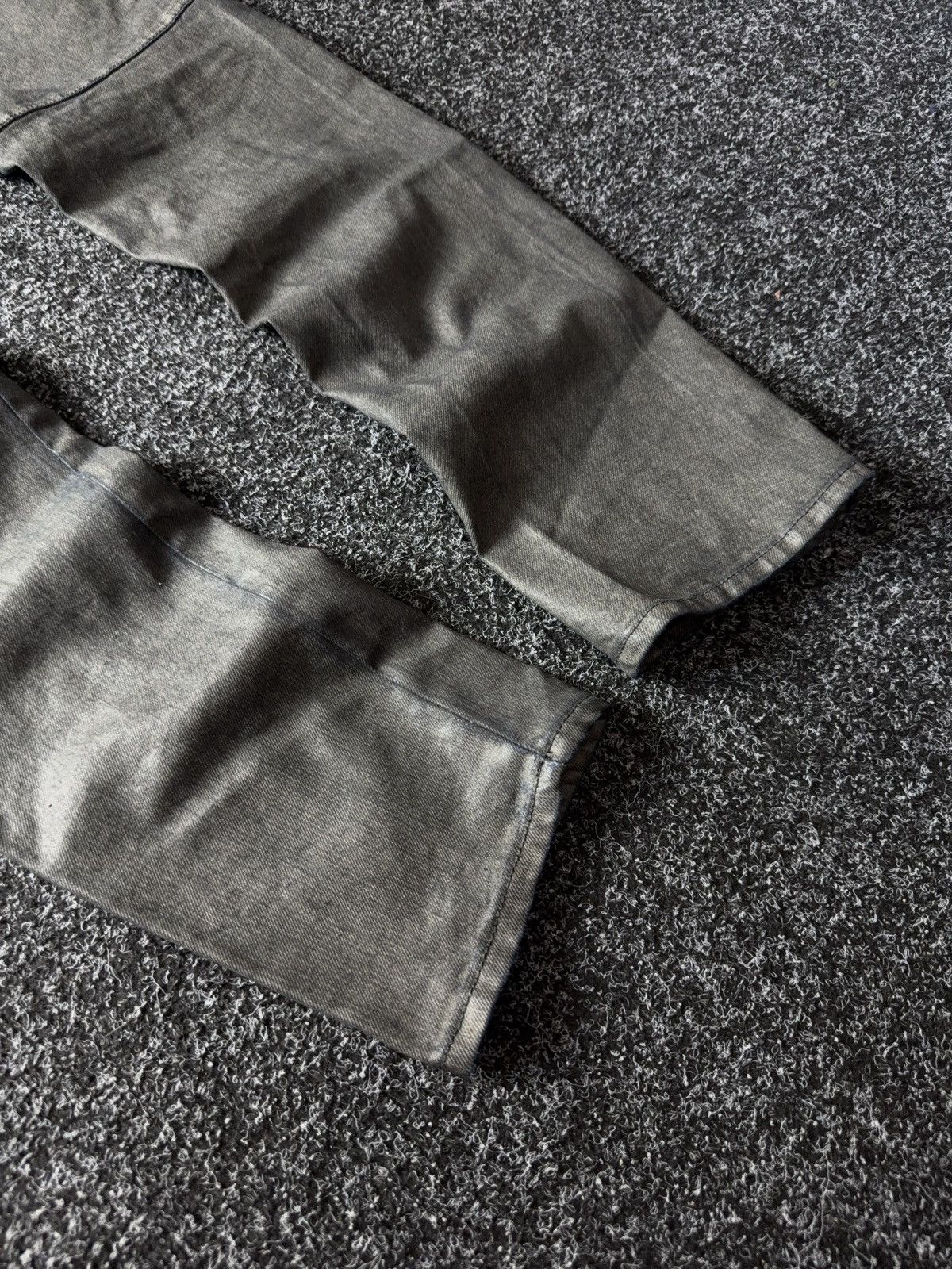 Guess Avant Garde Guess Y2K Opium Emo Punk Rock Waxed style pants Size US 34 / EU 50 - 14 Thumbnail