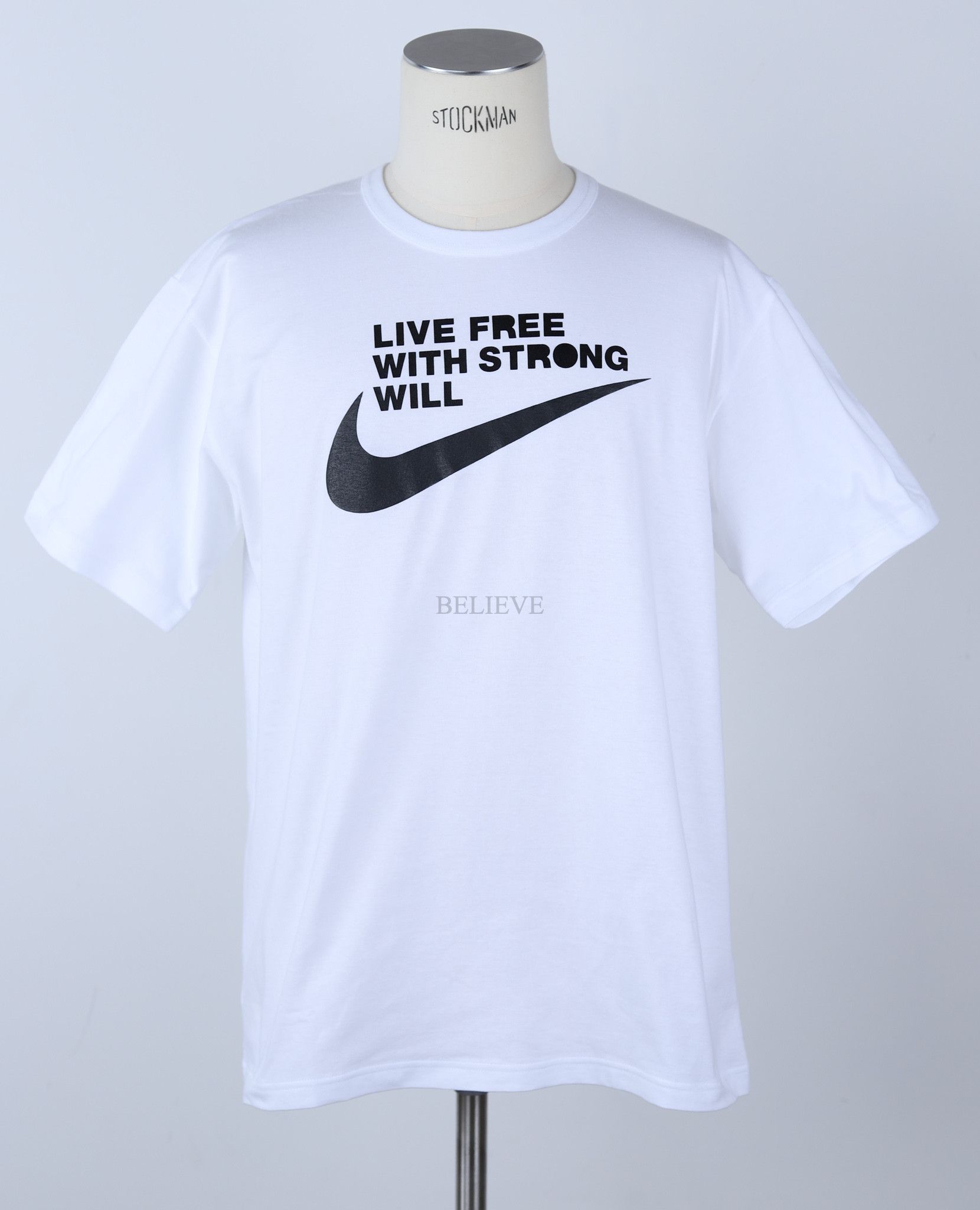 Nike NIKE X COMME DES GARCONS T SHIRT WHITE LOGO 252 Grailed