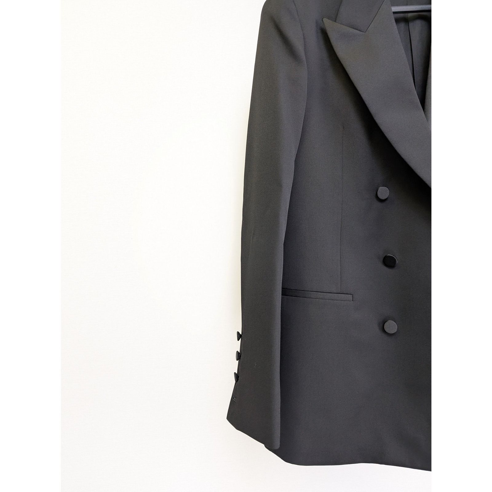 Saint Laurent Paris o1rshd1 Tuxedo Deneuve Grain De Poudre Organique Jacket Size US L / EU 52-54 / 3 - 4 Thumbnail