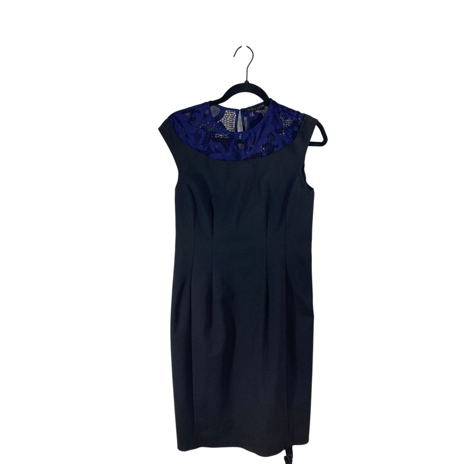 Other Cynthia Steffe Pleated A Line Lace Collared Cotton Dress Size M / US 6-8 / IT 42-44 - 2 Thumbnail