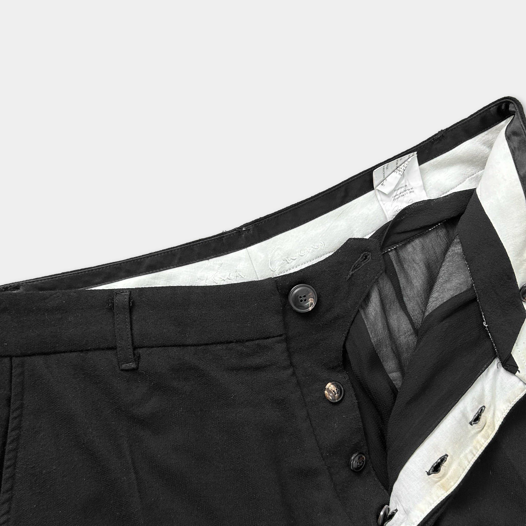 Rick Owens Rick Owens Cropped Suit Pants Size US 32 / EU 48 - 2 Thumbnail