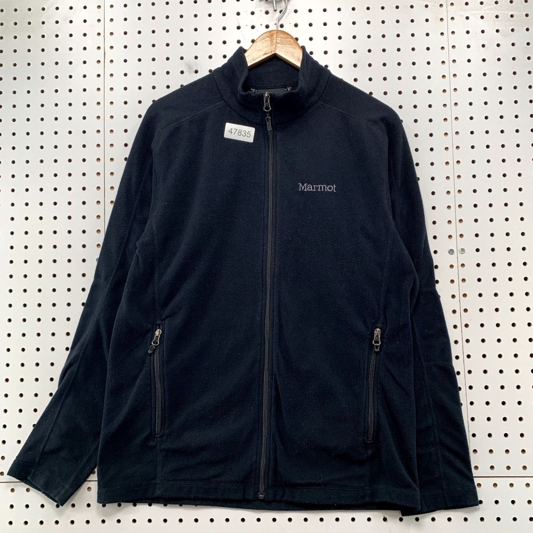 Marmot Marmot Fleece Jacket Mens Medium Black Outdoor Hike Casual Lightweight Layer Size US M / EU 48-50 / 2 - 2 Thumbnail