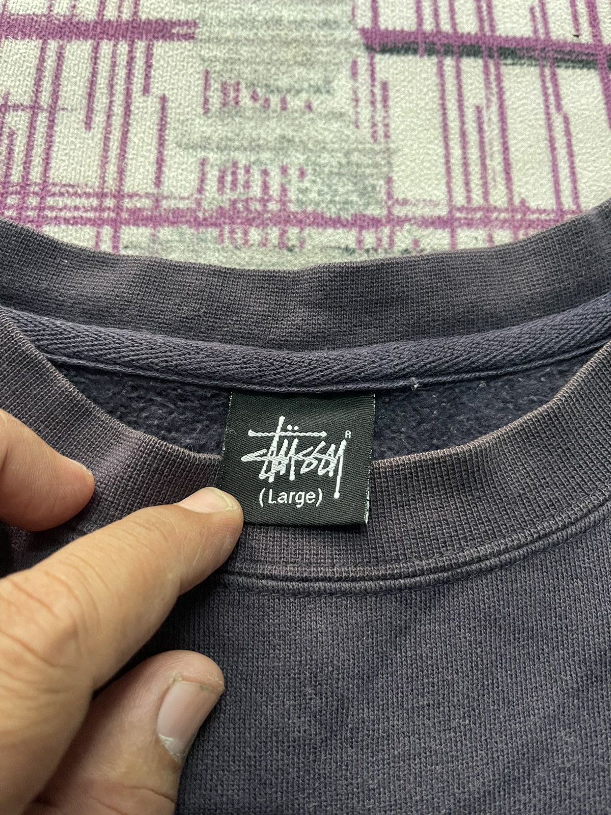 Stussy VINTAGE STUSSY SINGNATURE SPELL OUT VERY RARE Size US L / EU 52-54 / 3 - 5 Thumbnail