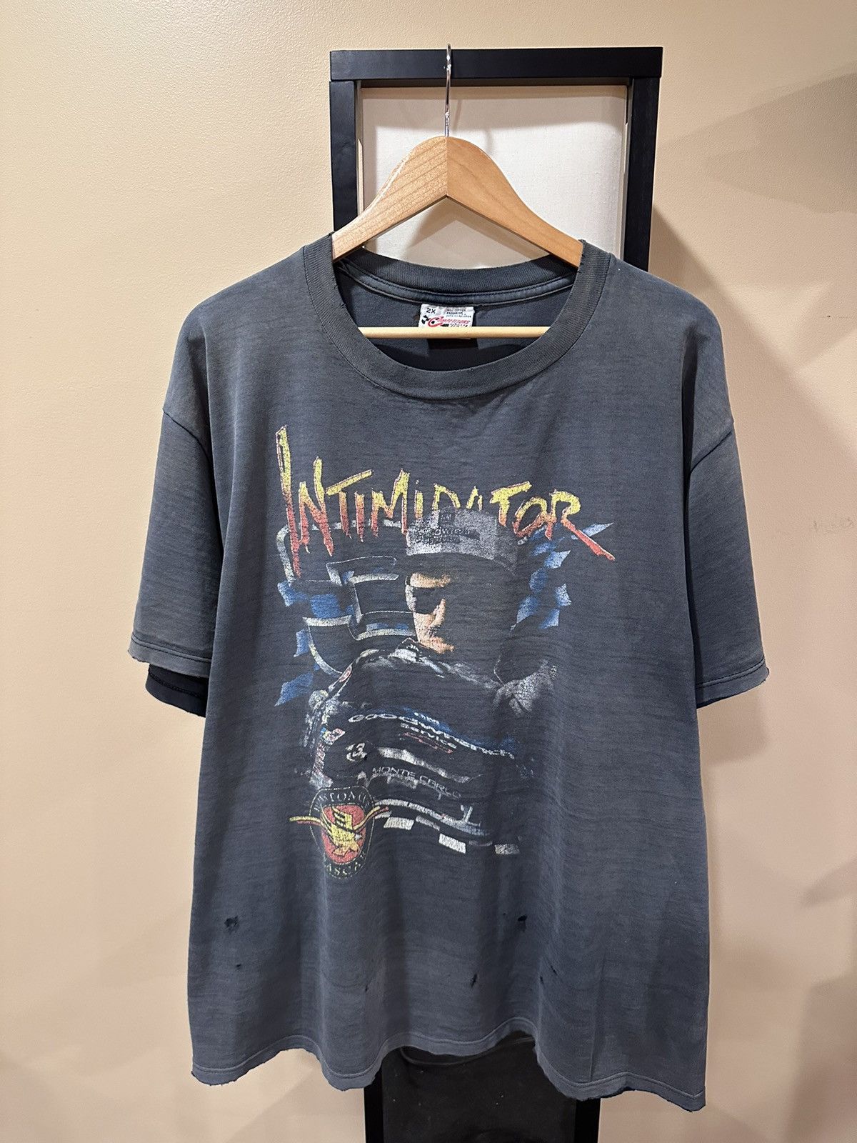 NASCAR Vintage Dale Earnhardt Winston Cup Tour 1997 Intimidator Tee Size US XXL / EU 58 / 5 - 1 Thumbnail