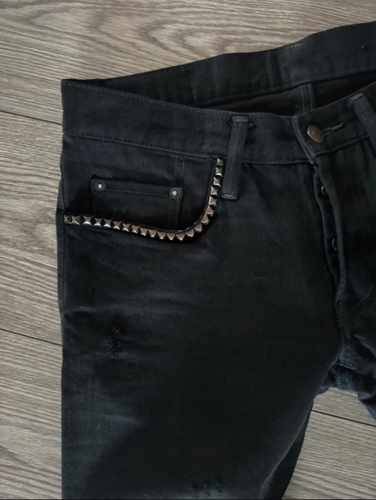 Hysteric Glamour Hysteric Glamour studded jeans | Grailed