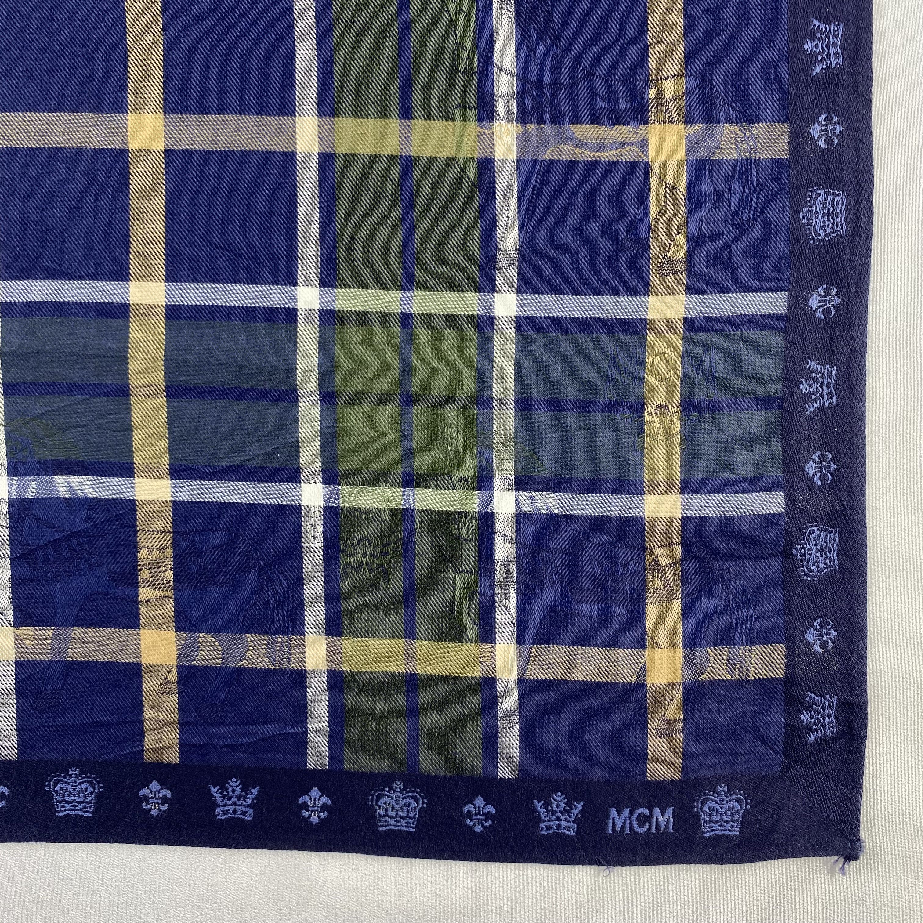 MCM × Vintage MCM Bandana/ Handkerchief / Neckerchief-P1688 Size ONE SIZE - 3 Thumbnail