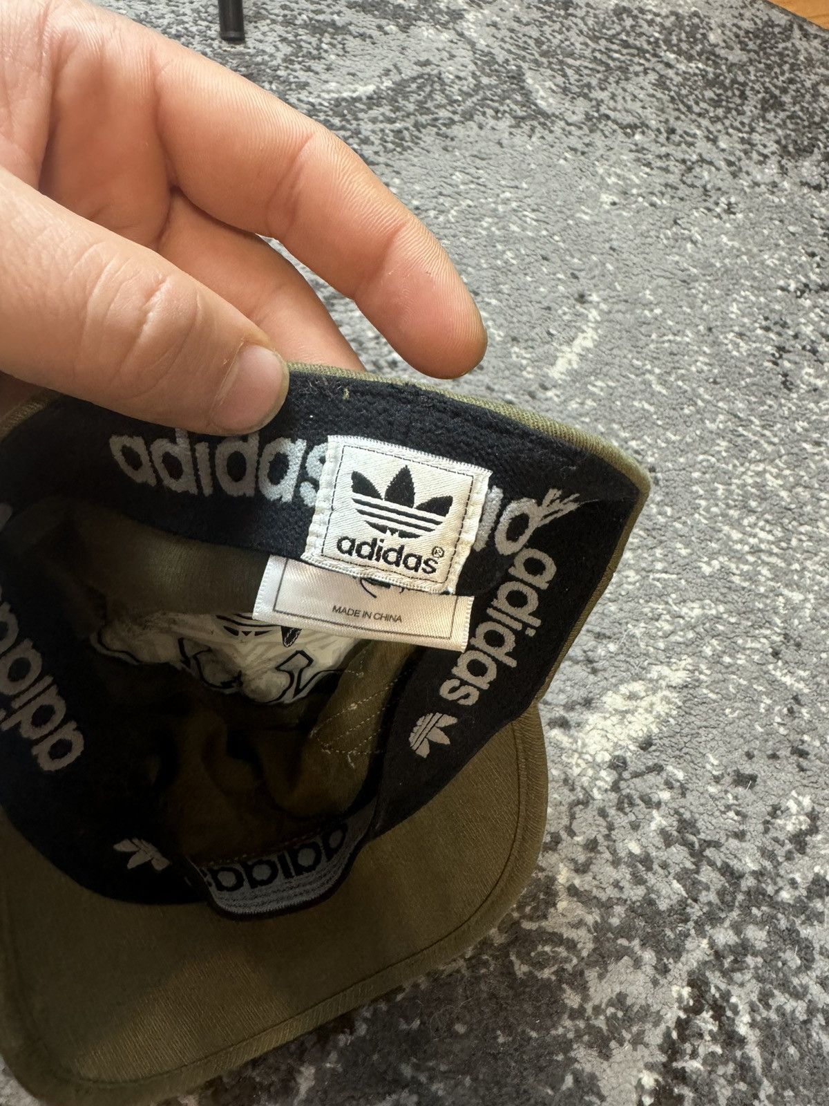 Adidas × Vintage Vintage Y2K Adidas Faded Avantgarde Embroidered Logo Cap Size ONE SIZE - 8 Thumbnail