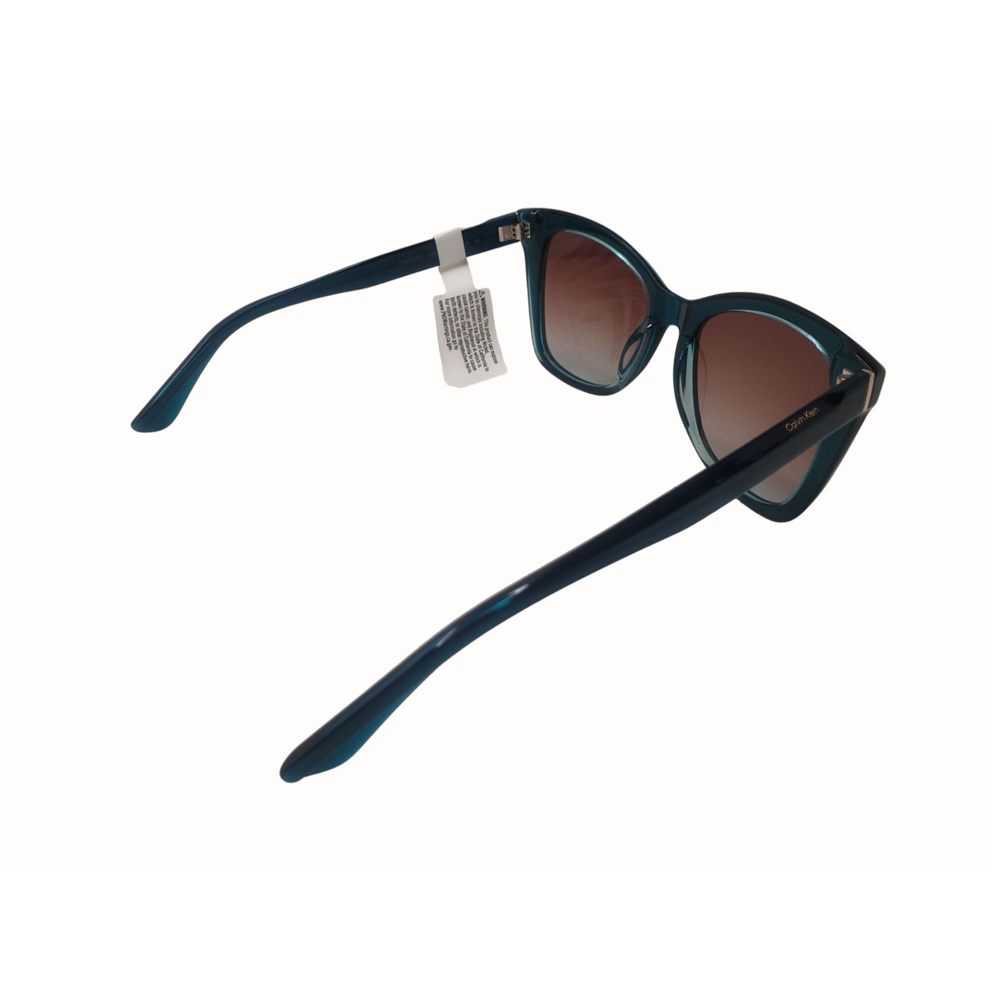 Calvin Klein Calvin Klein Women's Rectangular Sunglasses Blue Ck22530s Size ONE SIZE - 4 Thumbnail