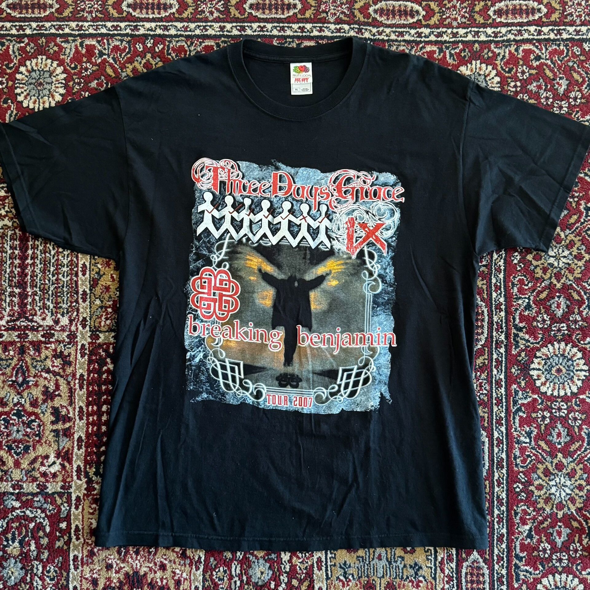 Vintage Vintage Three Days Grace Tee Size US XL / EU 56 / 4 - 1 Thumbnail