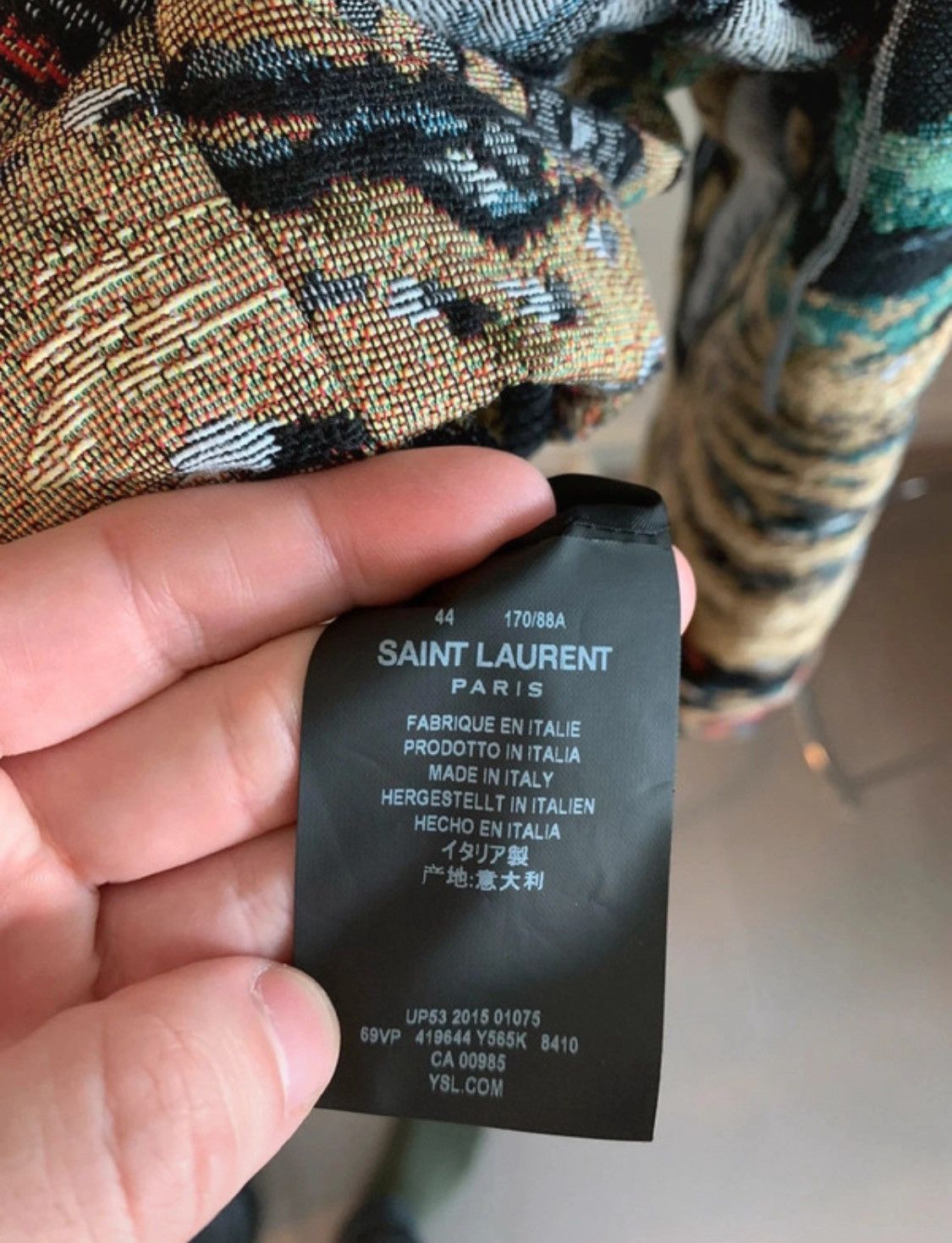 Hedi Slimane × Saint Laurent Paris SS16 Moon Landing Bomber Size US S / EU 44-46 / 1 - 4 Thumbnail