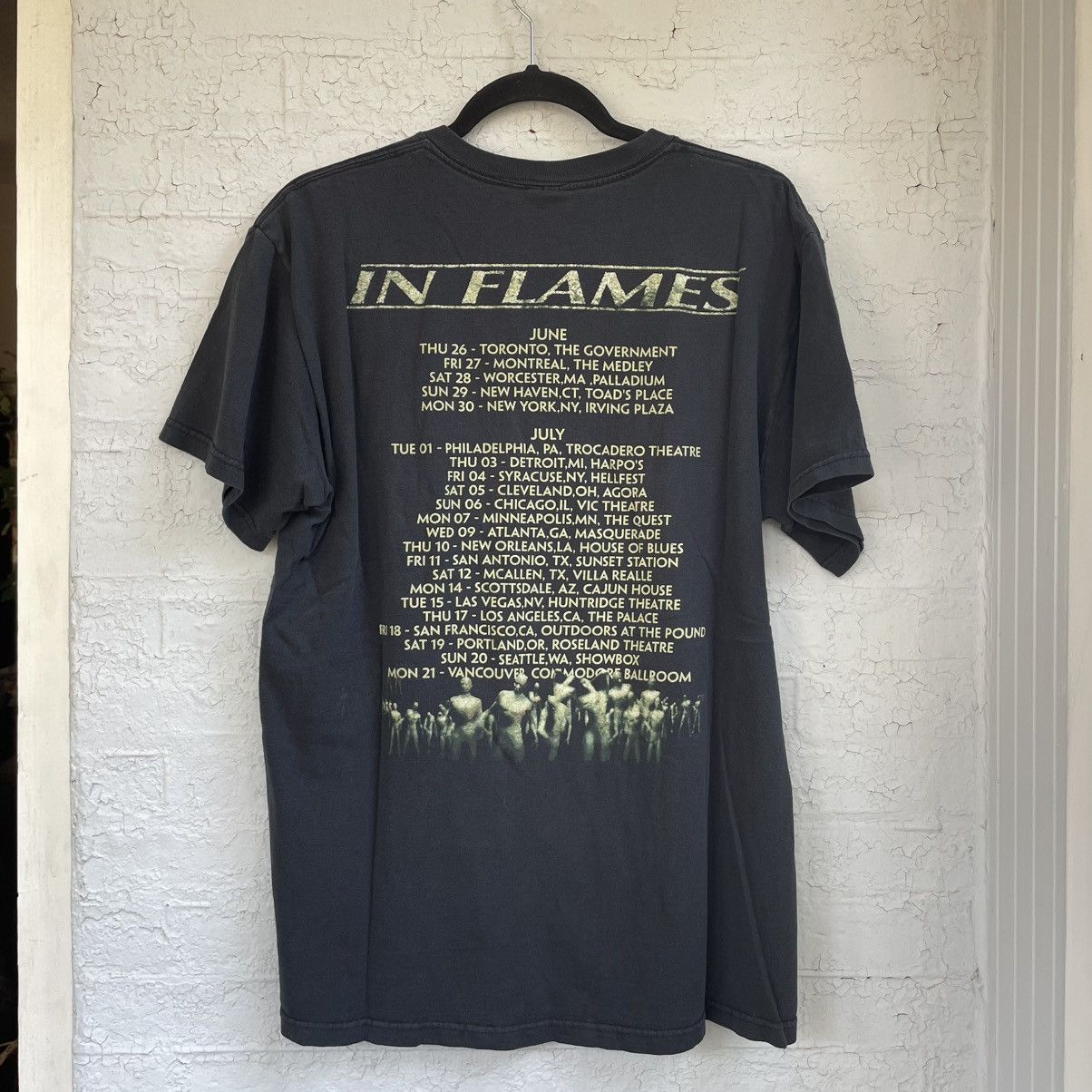 Vintage Vintage In Flames shirt Size US L / EU 52-54 / 3 - 3 Thumbnail