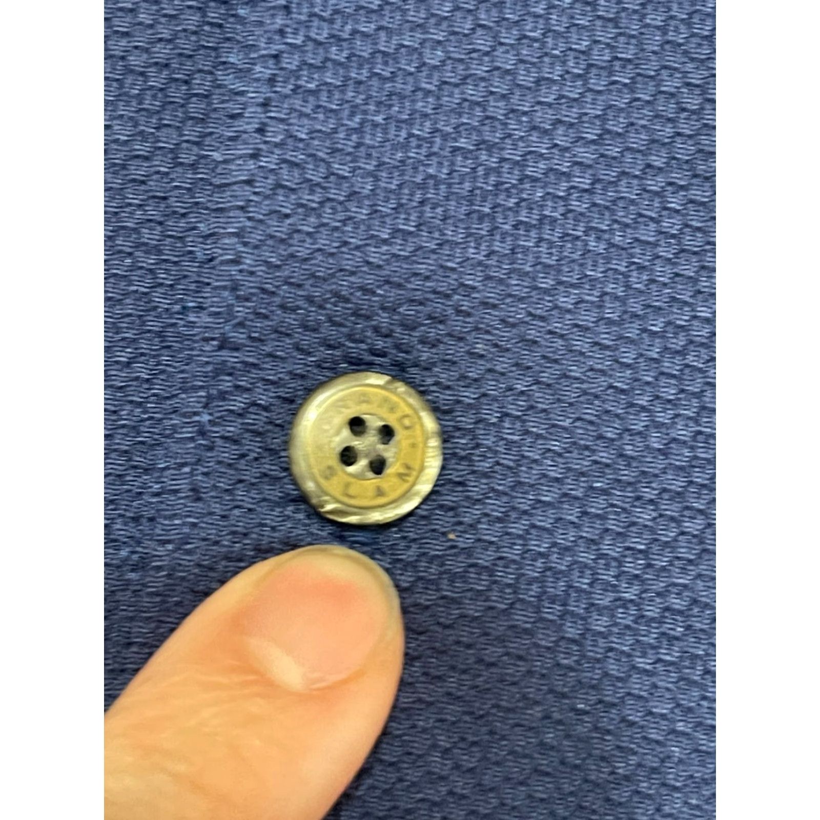 Vintage Grand Slam Shirt, Men's Size Small, Blue Polo Short Sleeve Shirt Size US S / EU 44-46 / 1 - 3 Thumbnail