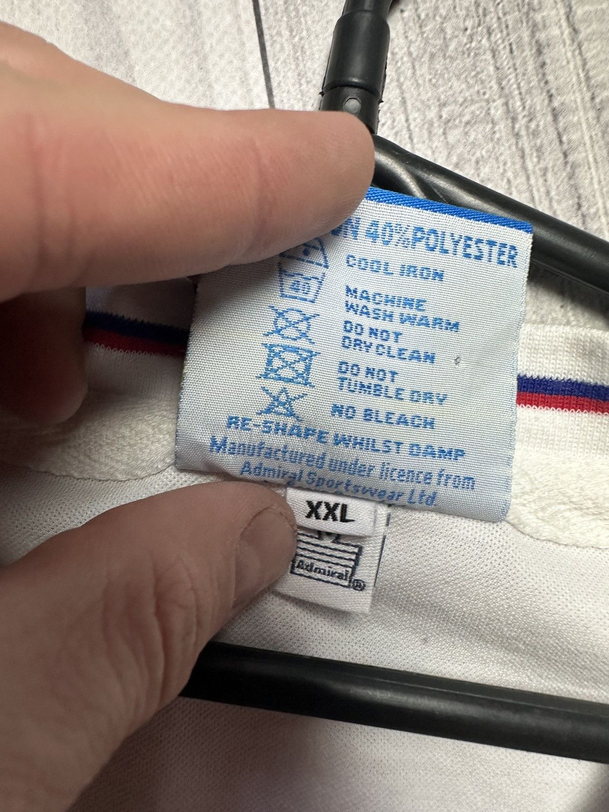 Vintage Vintage Crystal Palace Admiral soccer jersey size XXL Size US XXL / EU 58 / 5 - 5 Thumbnail