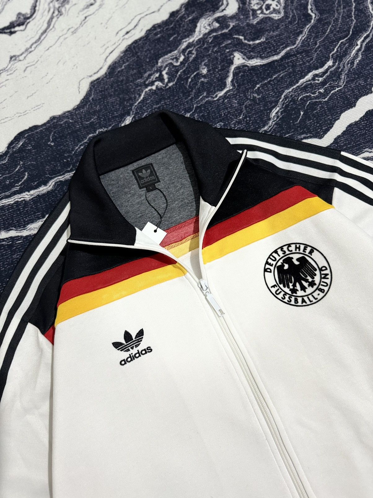 Vintage Vintage adidas germany world cup track top Size US L / EU 52-54 / 3 - 2 Thumbnail