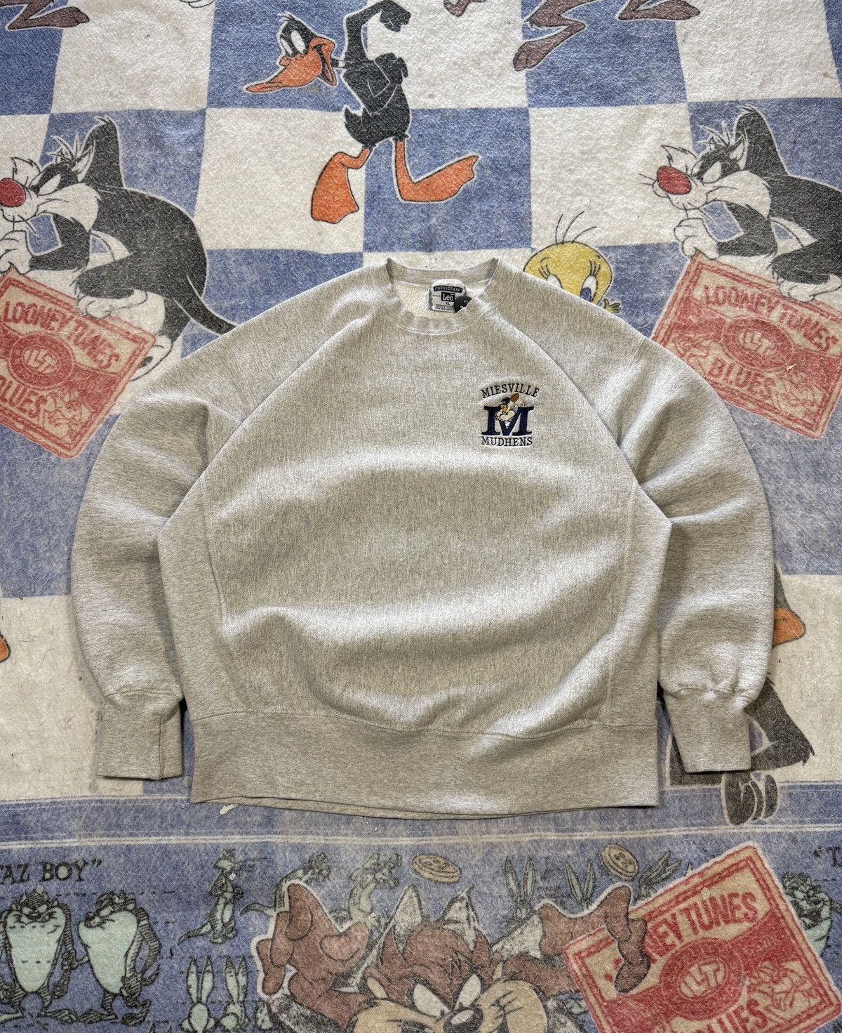 Lee Vintage Miesville Mudhens baseball crewneck sweatshirt Size US XL / EU 56 / 4 - 1 Thumbnail