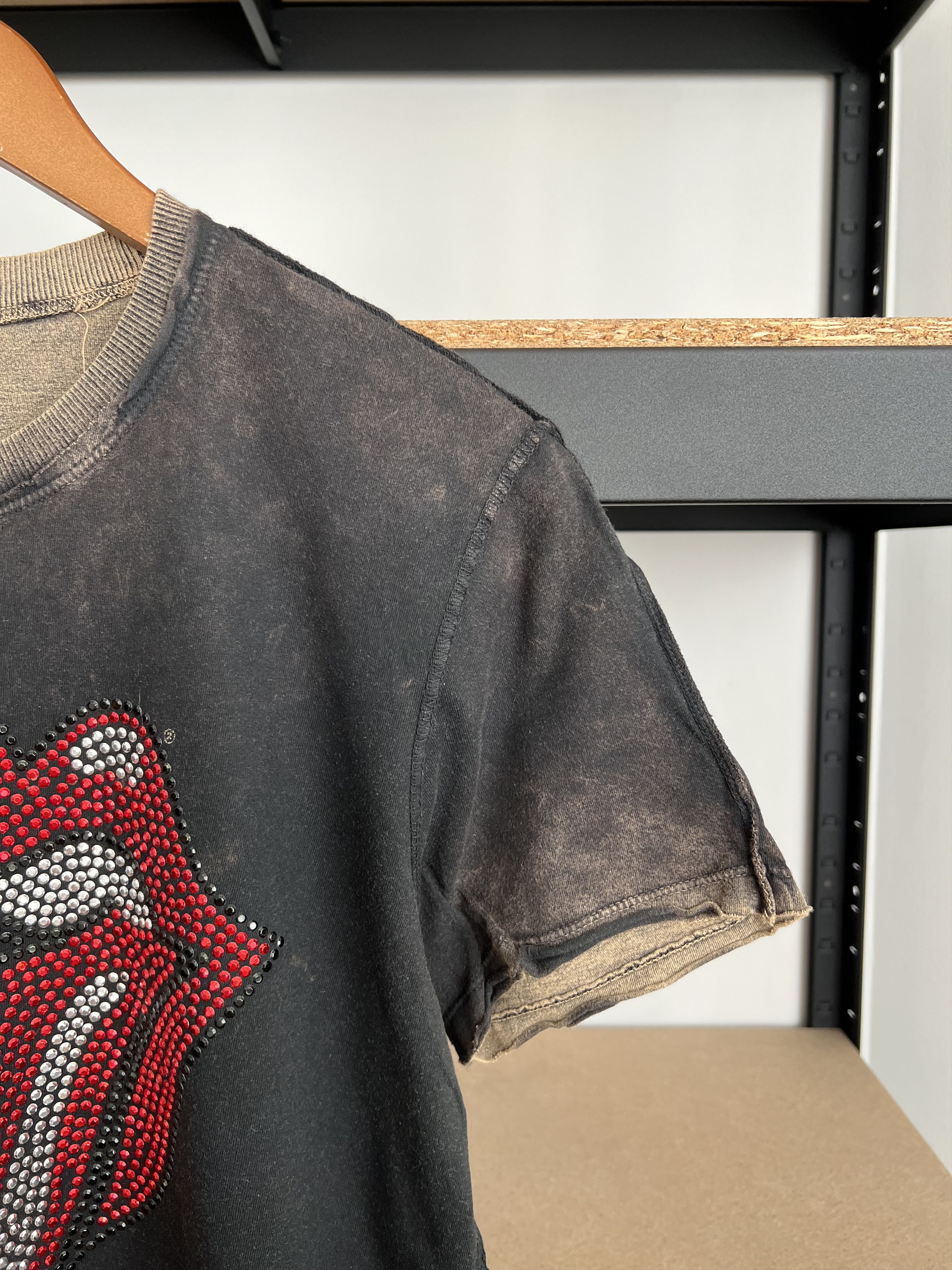 Band Tees Vintage 2005 The Rolling Stones Amplified Rhinestone Y2k Tee Size US S / EU 44-46 / 1 - 10 Thumbnail
