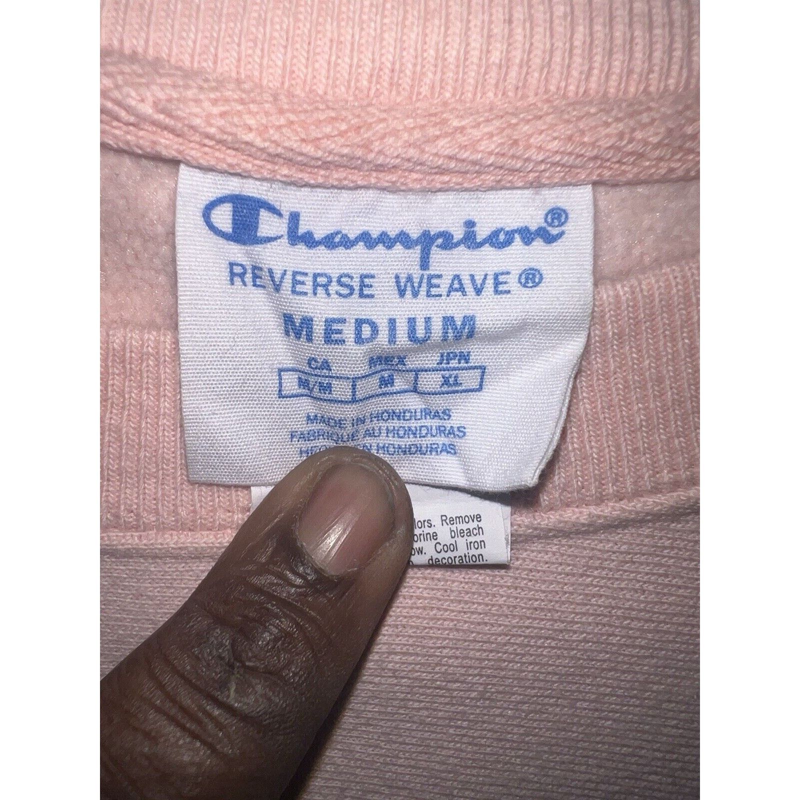 Champion Champion Sweat Shirt Crew Neck Sweater Pink Women’s Medium Size M / US 6-8 / IT 42-44 - 5 Thumbnail
